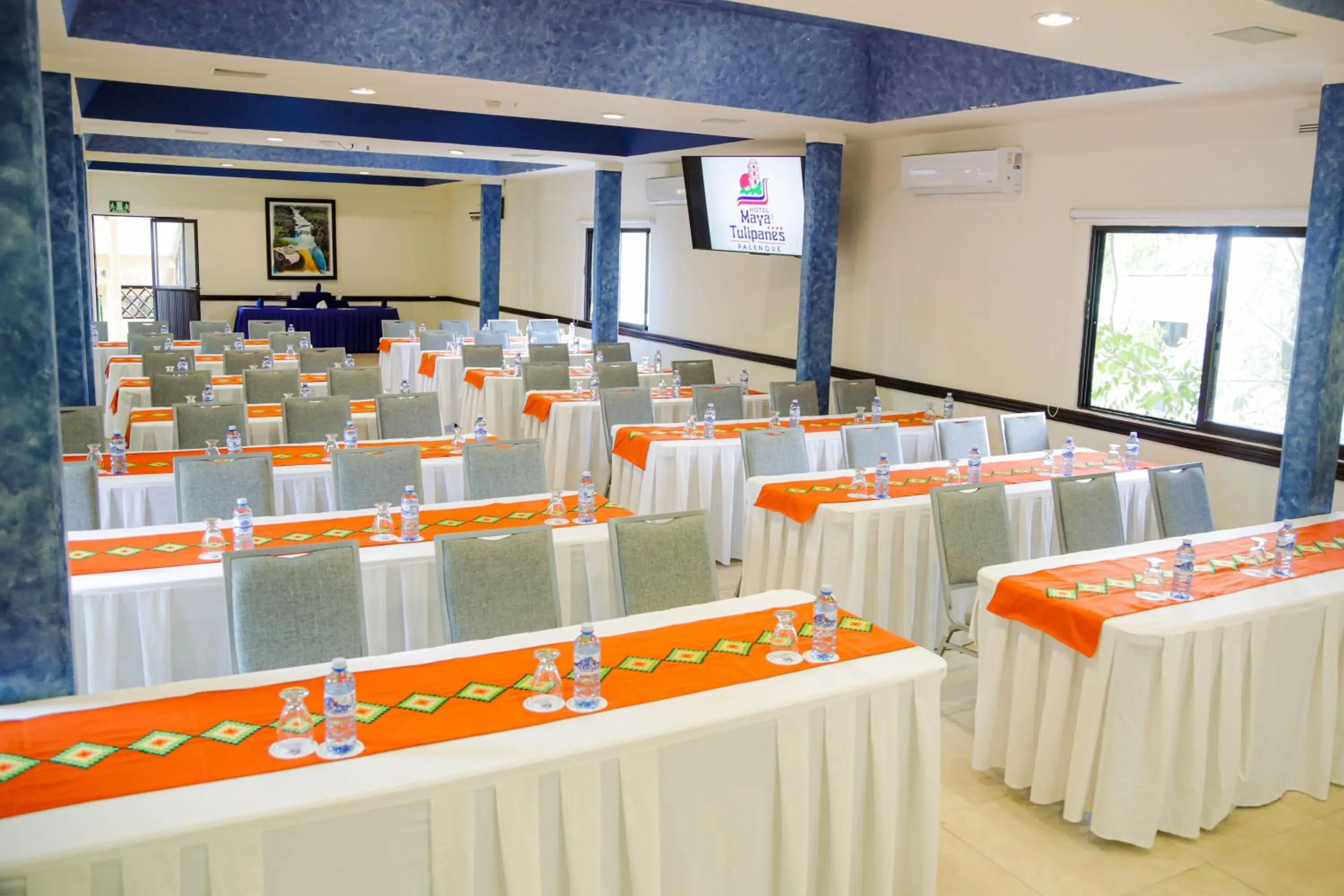 Meeting/conference room in Hotel Maya Tulipanes Palenque