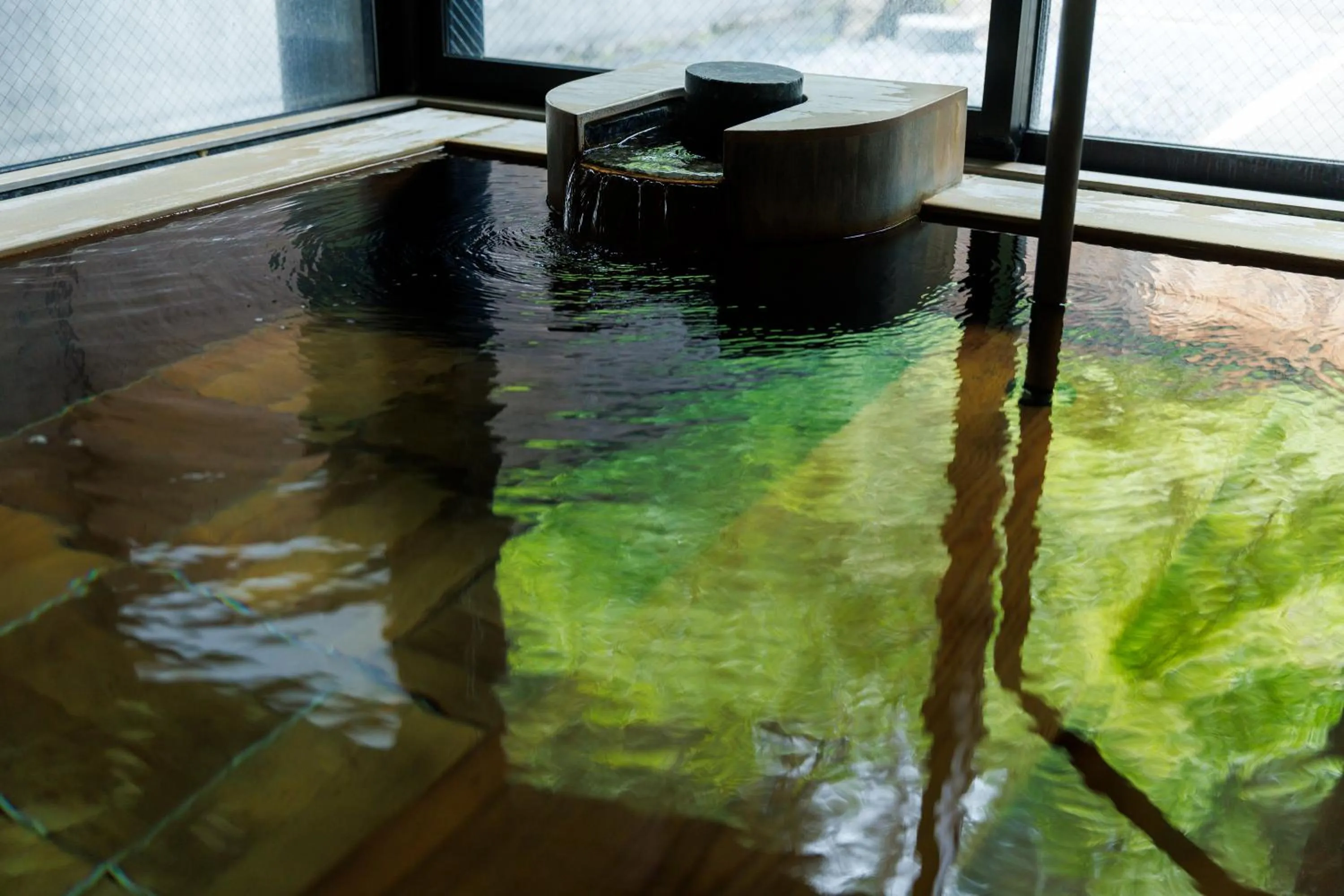 Hot Spring Bath in Hotel Kikori