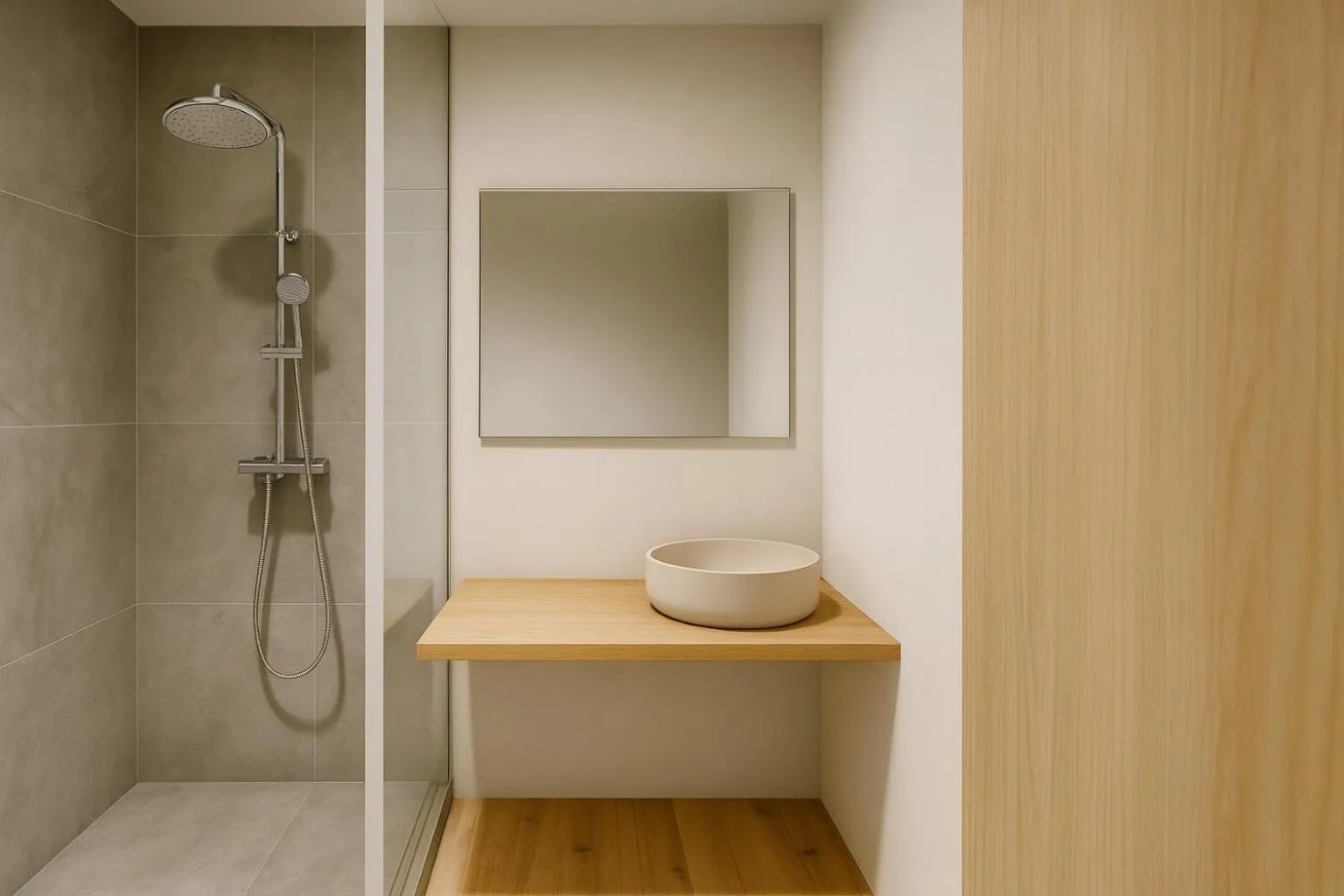 Shower in Yatsusankan Over 6 years old