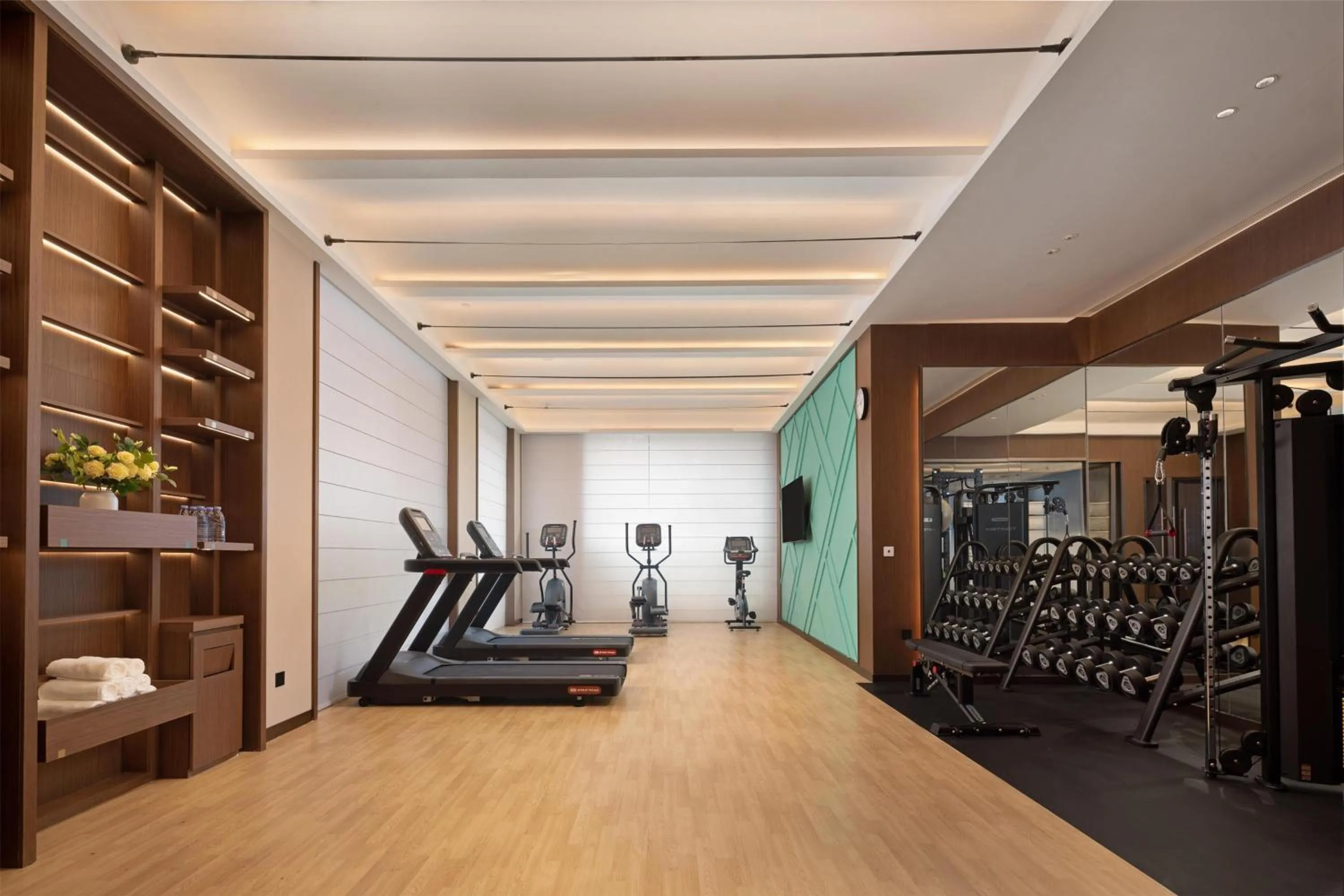 Fitness centre/facilities in Hilton Garden Inn Chengdu Jinniu Yipintianxia