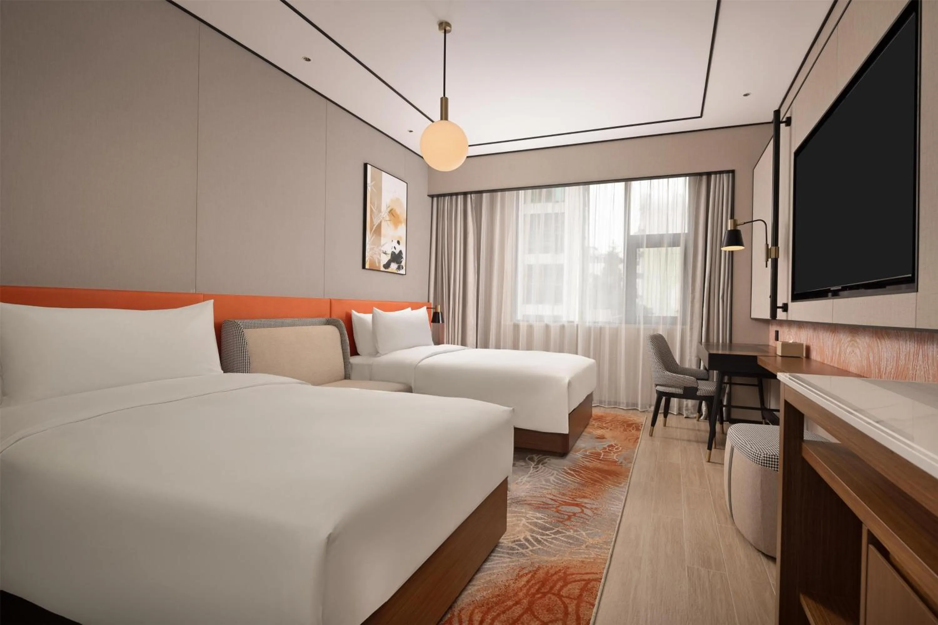 Bed in Hilton Garden Inn Chengdu Jinniu Yipintianxia