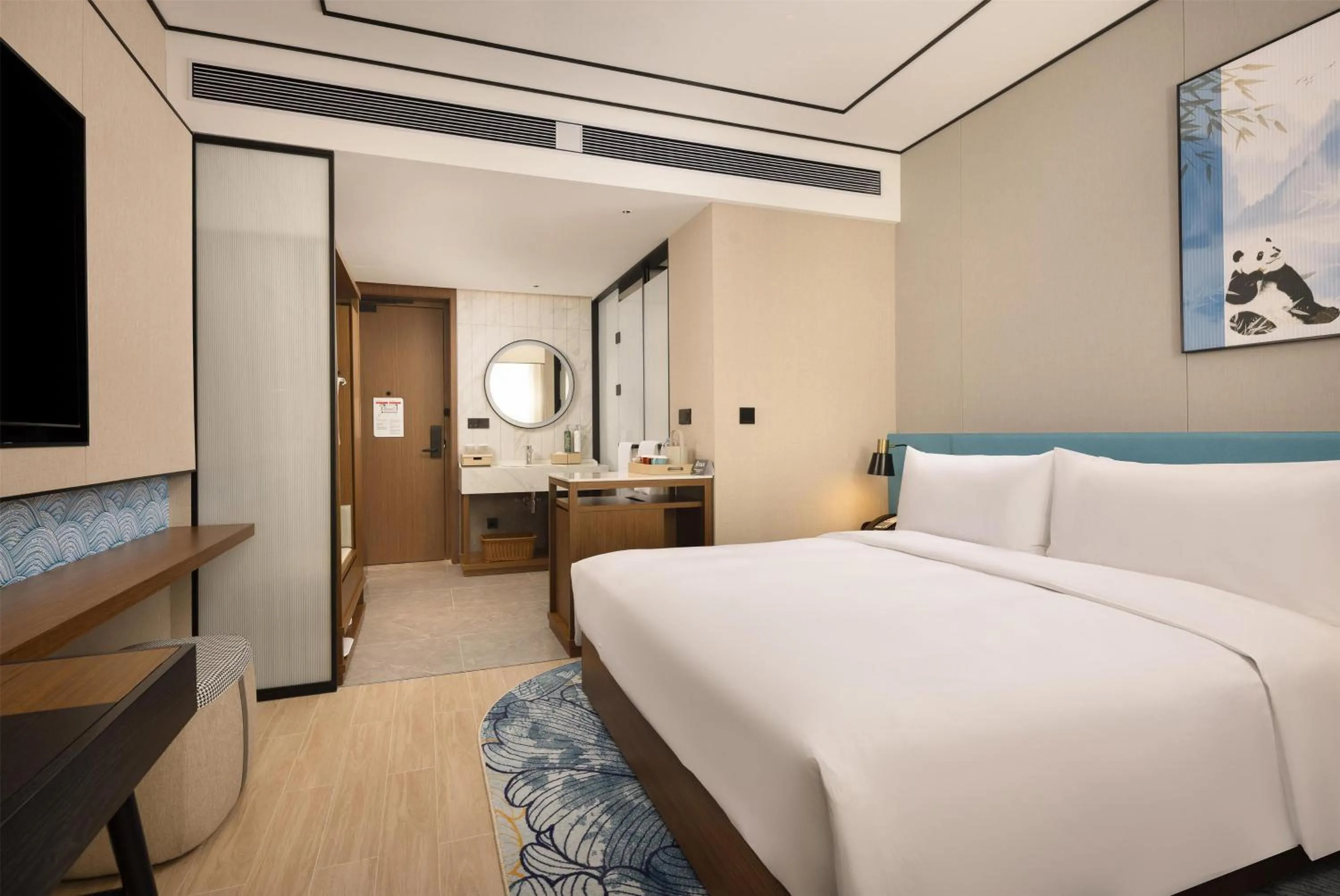 Bed in Hilton Garden Inn Chengdu Jinniu Yipintianxia