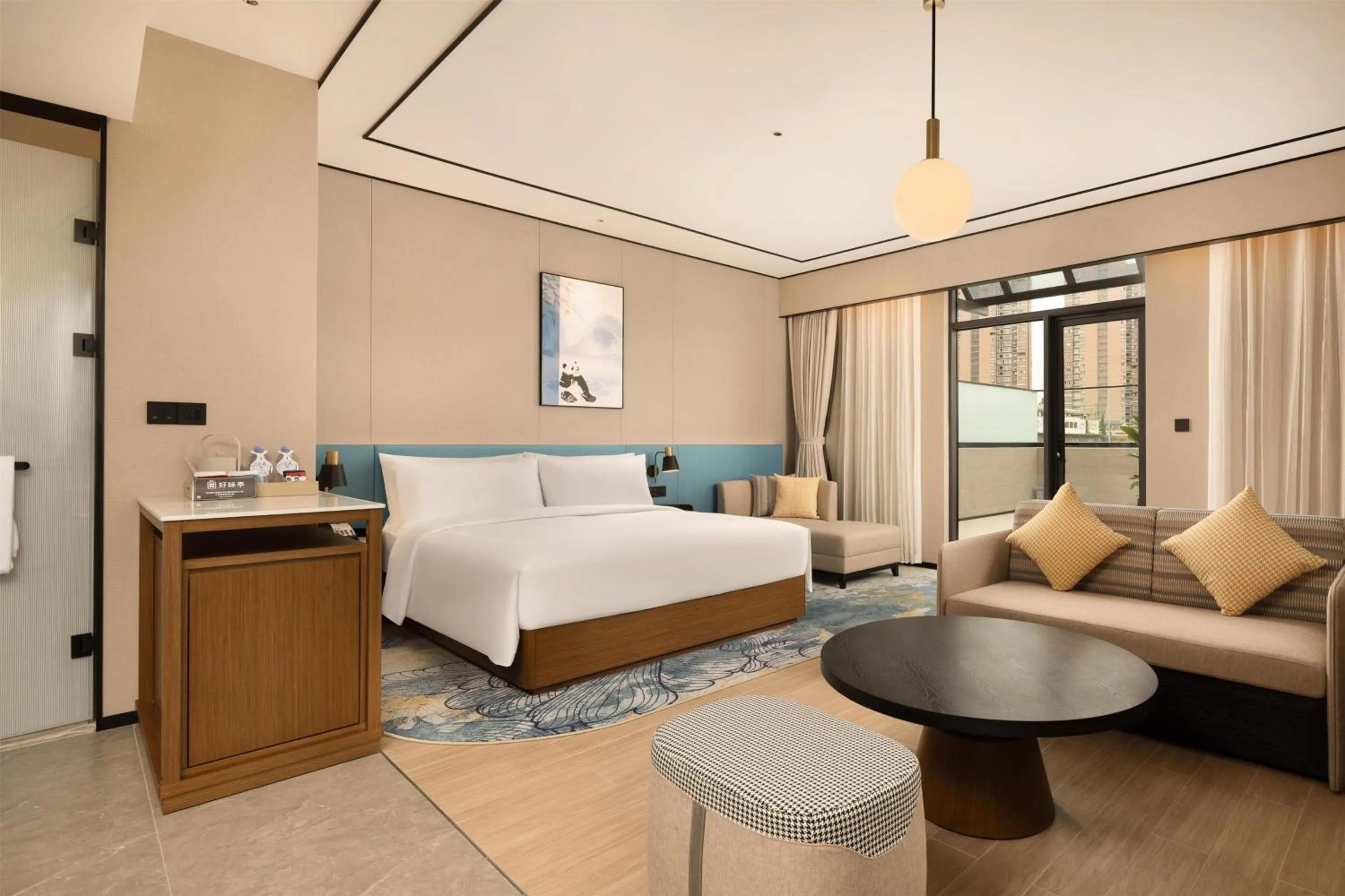 Bed in Hilton Garden Inn Chengdu Jinniu Yipintianxia