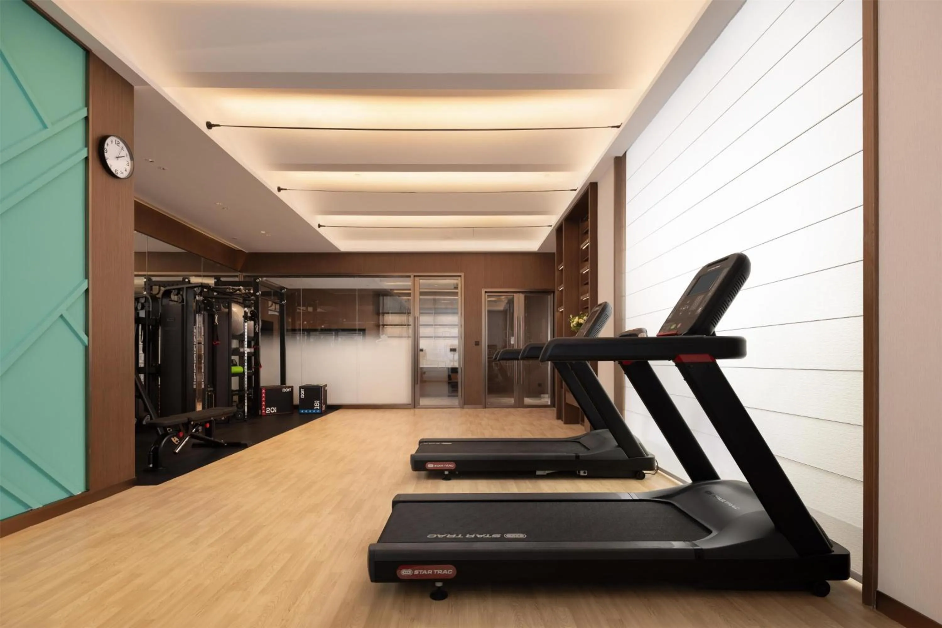Fitness centre/facilities in Hilton Garden Inn Chengdu Jinniu Yipintianxia