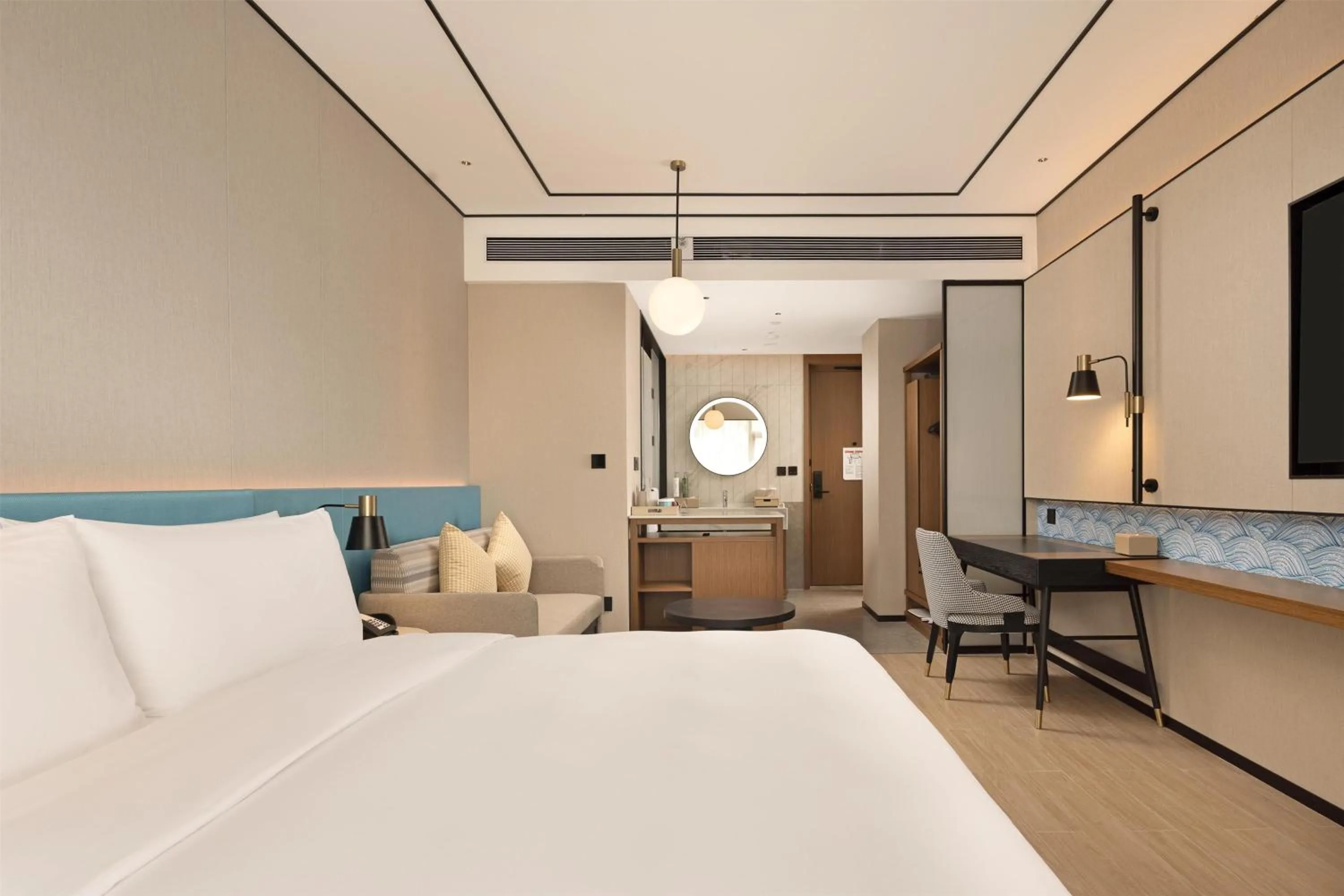 Bed in Hilton Garden Inn Chengdu Jinniu Yipintianxia