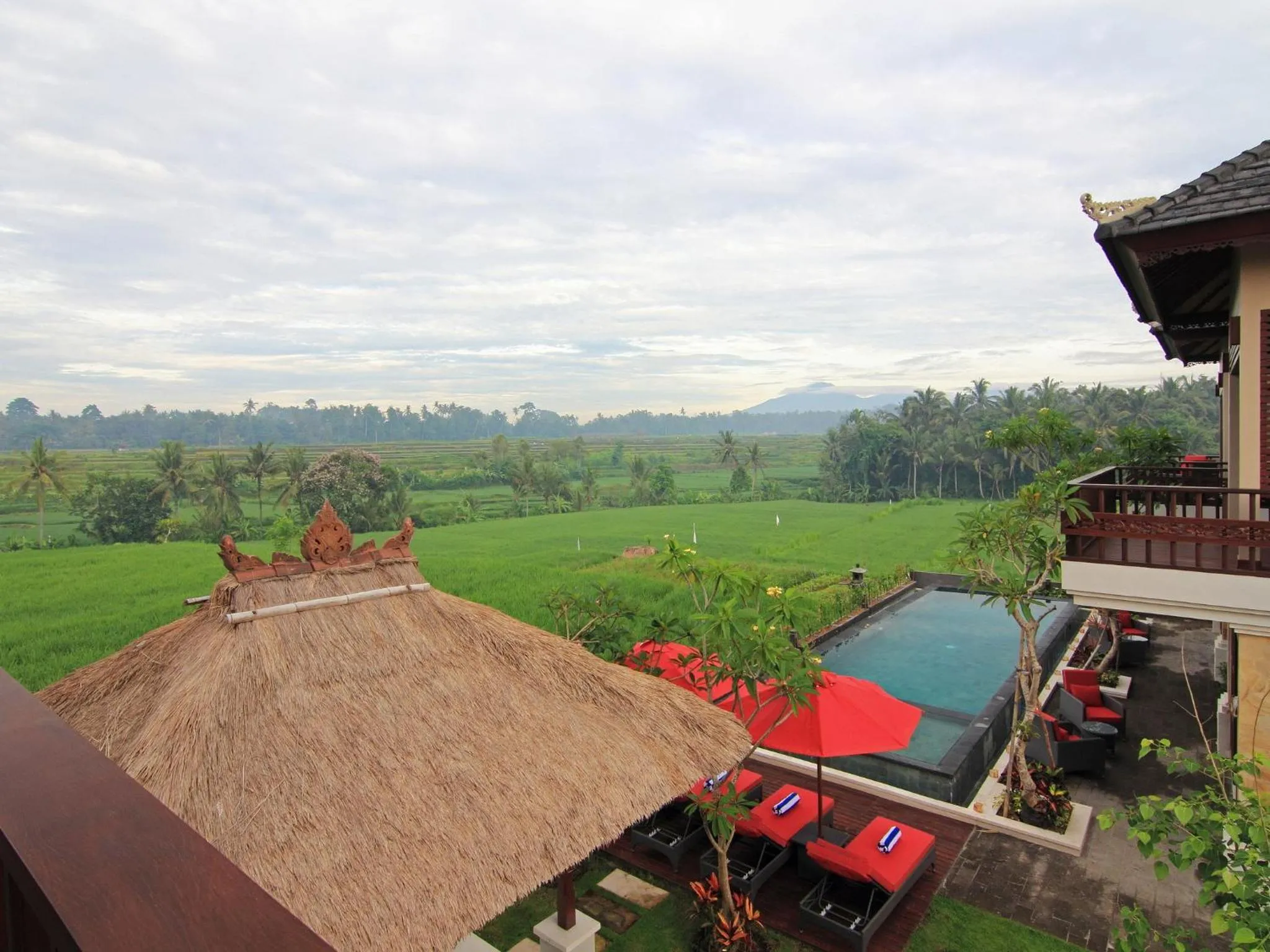 Bird's eye view in Uma Stana Villa