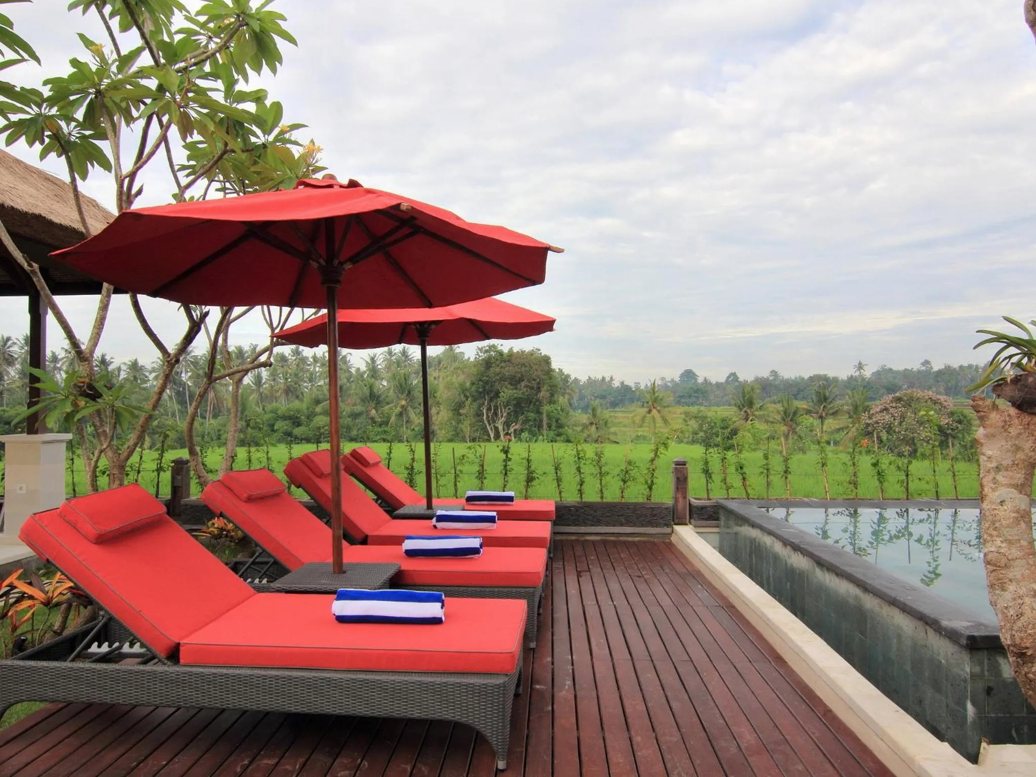 Swimming pool in Uma Stana Villa