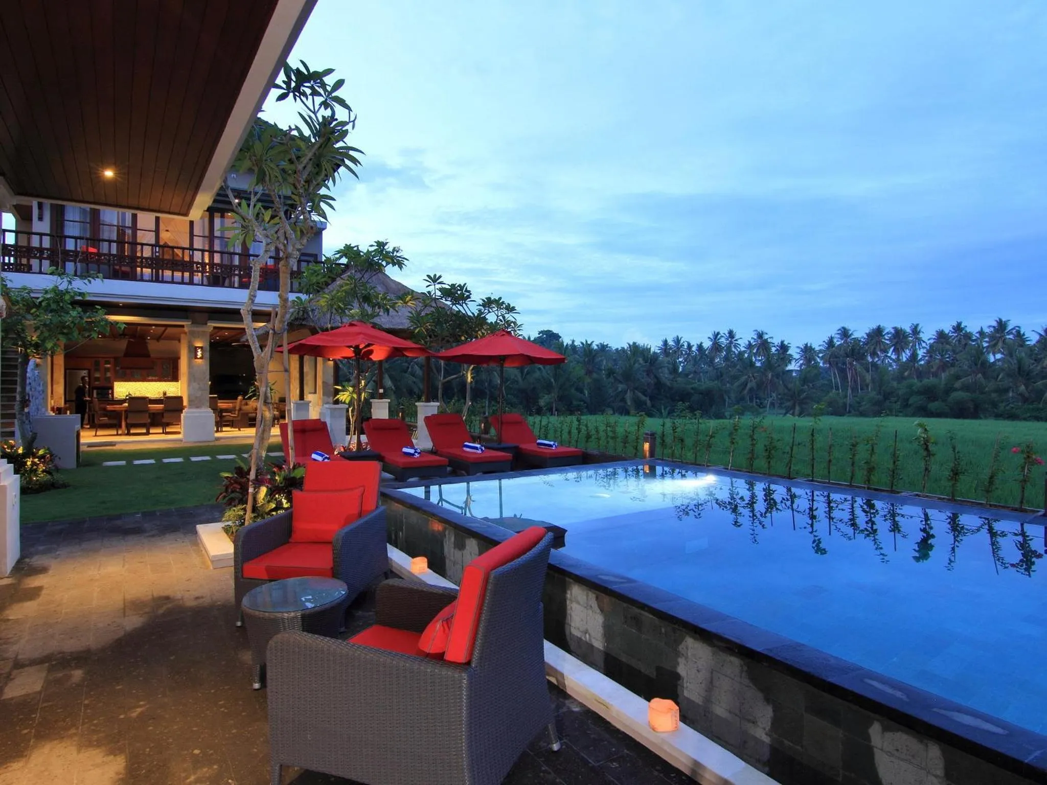 Swimming pool in Uma Stana Villa
