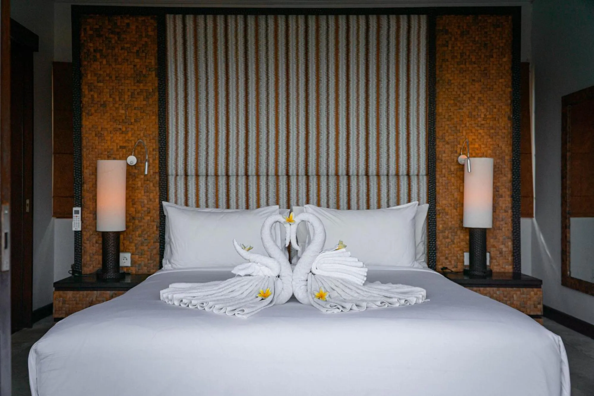 Bed in Uma Stana Villa