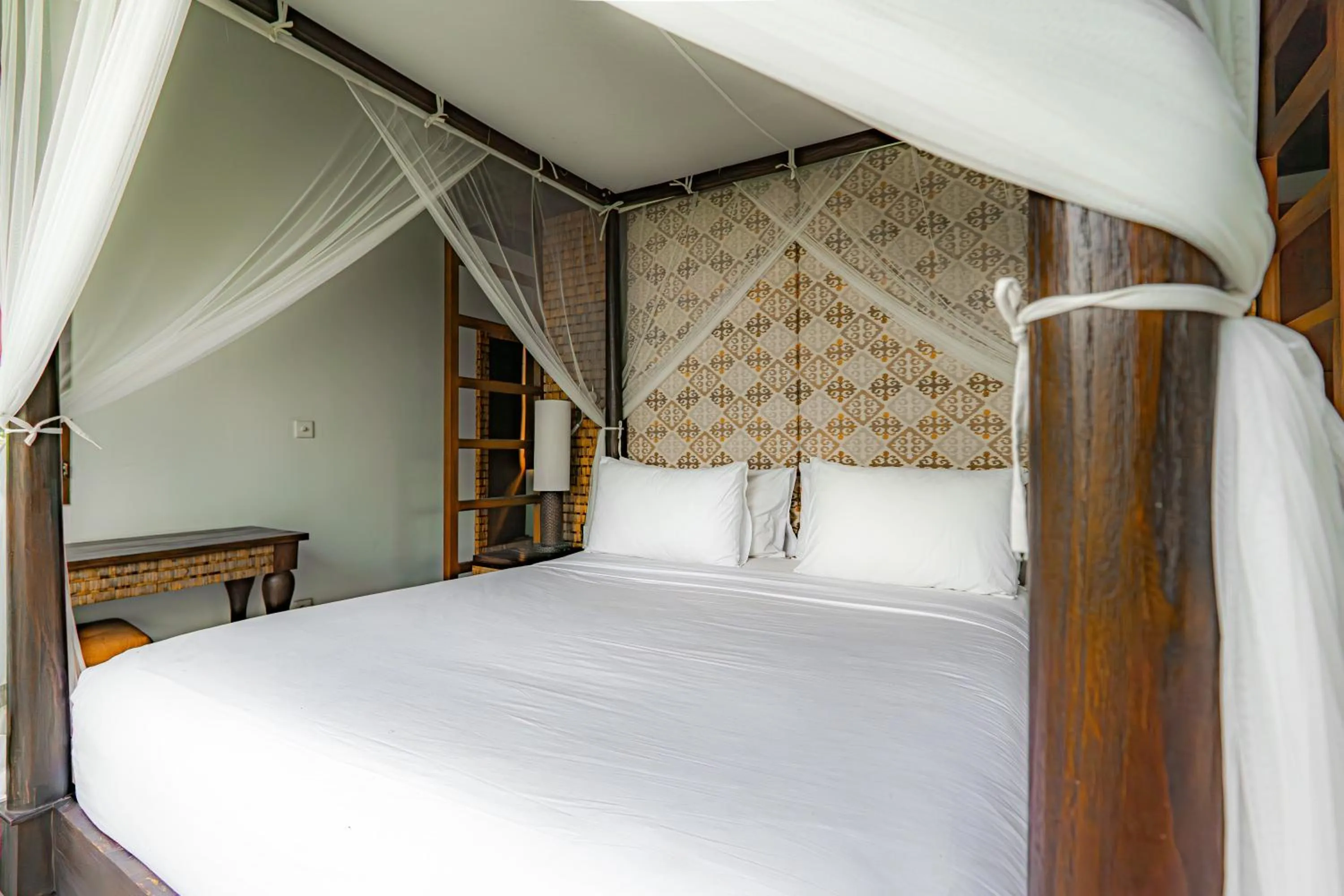 Bed in Uma Stana Villa