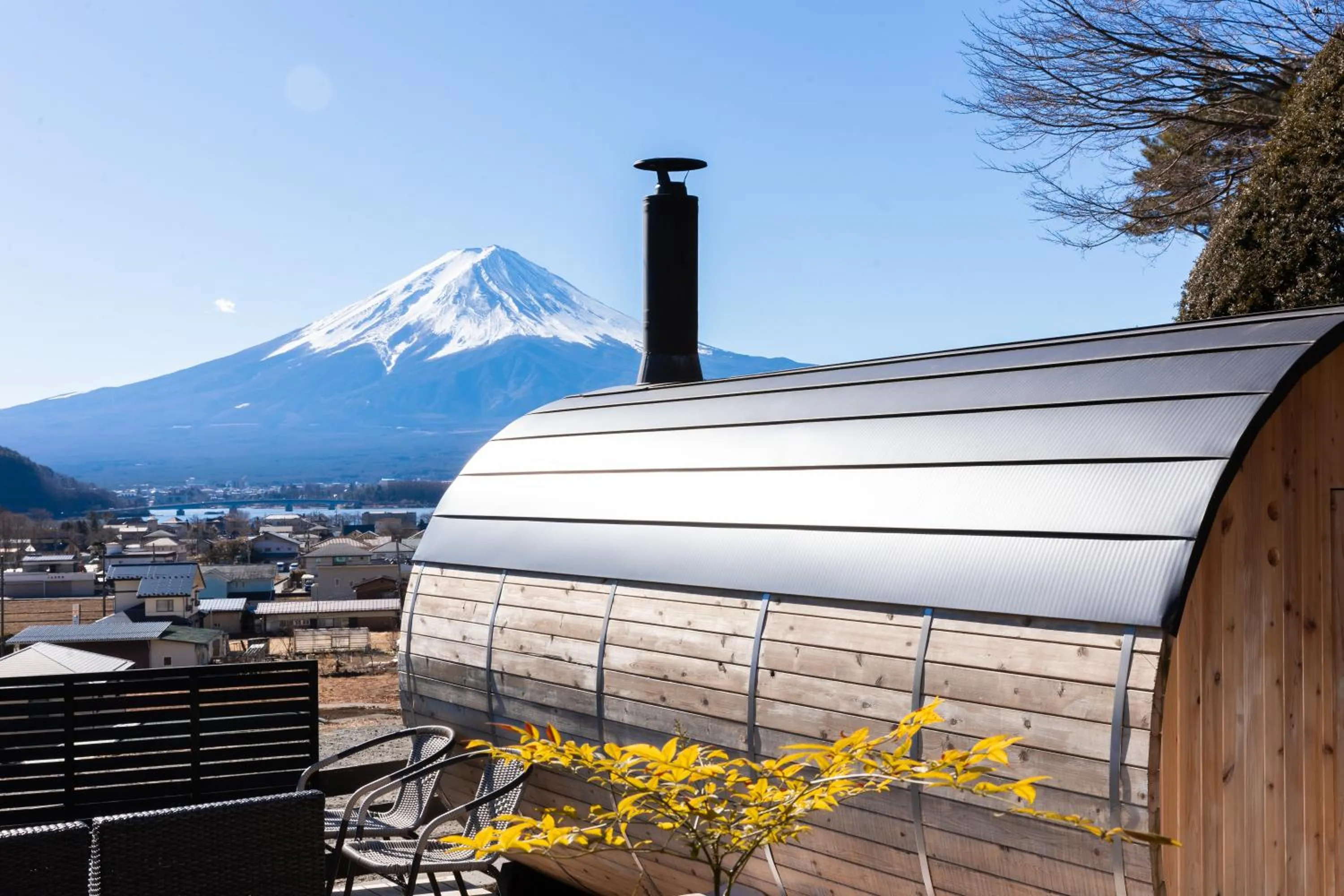 Day in Kawaguchiko Country Cottage Ban