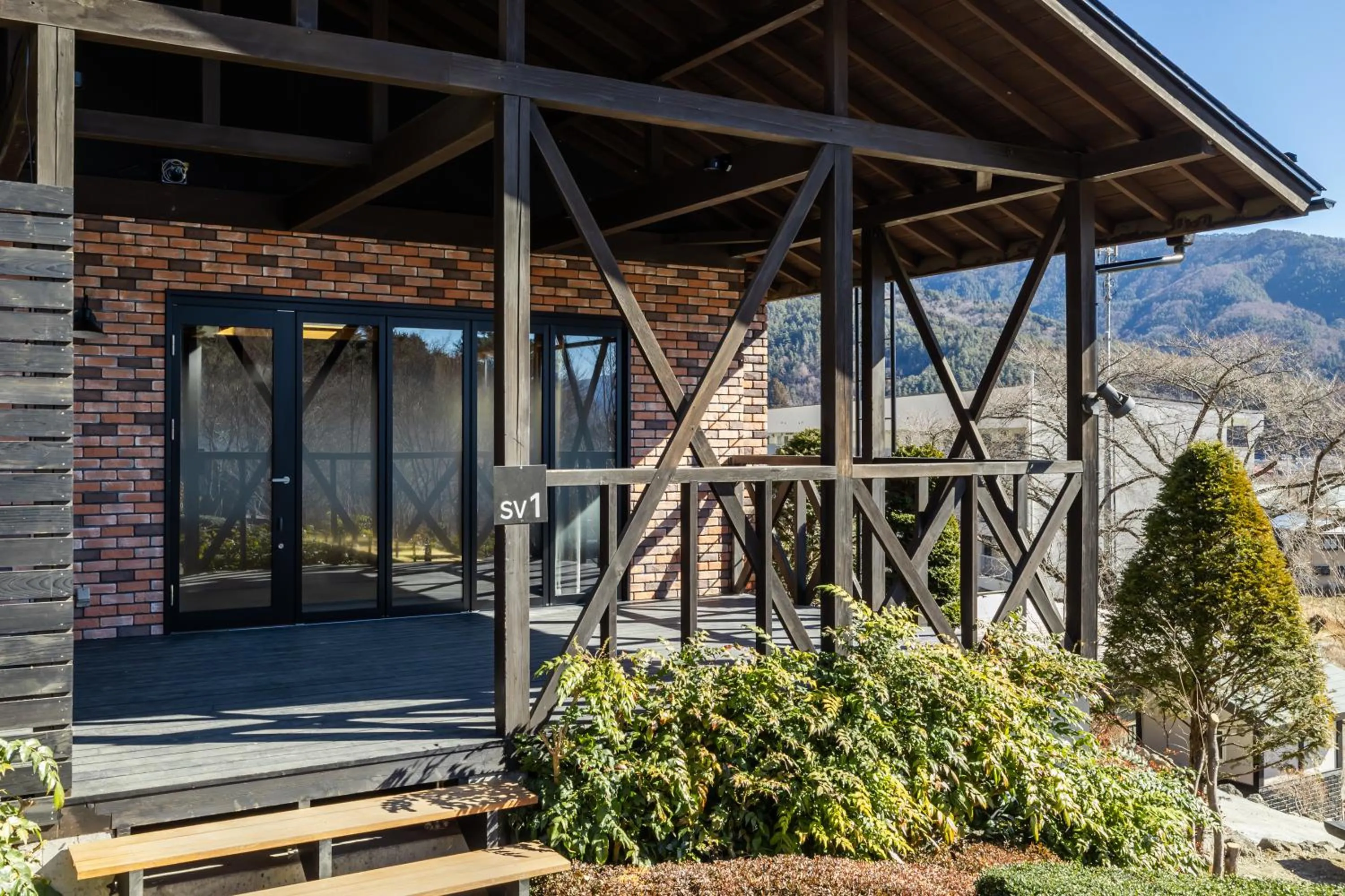 Property building in Kawaguchiko Country Cottage Ban