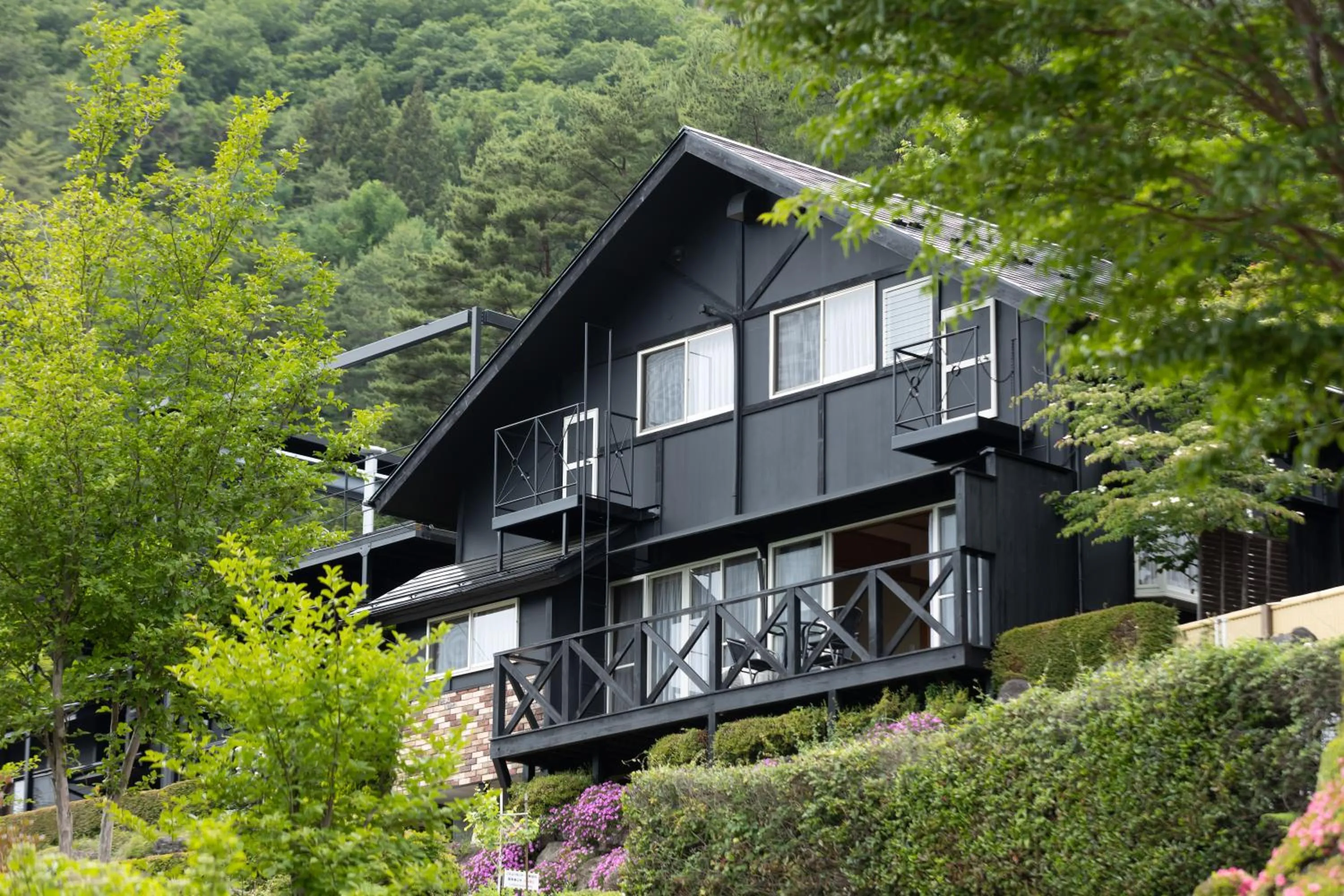 Property building in Kawaguchiko Country Cottage Ban