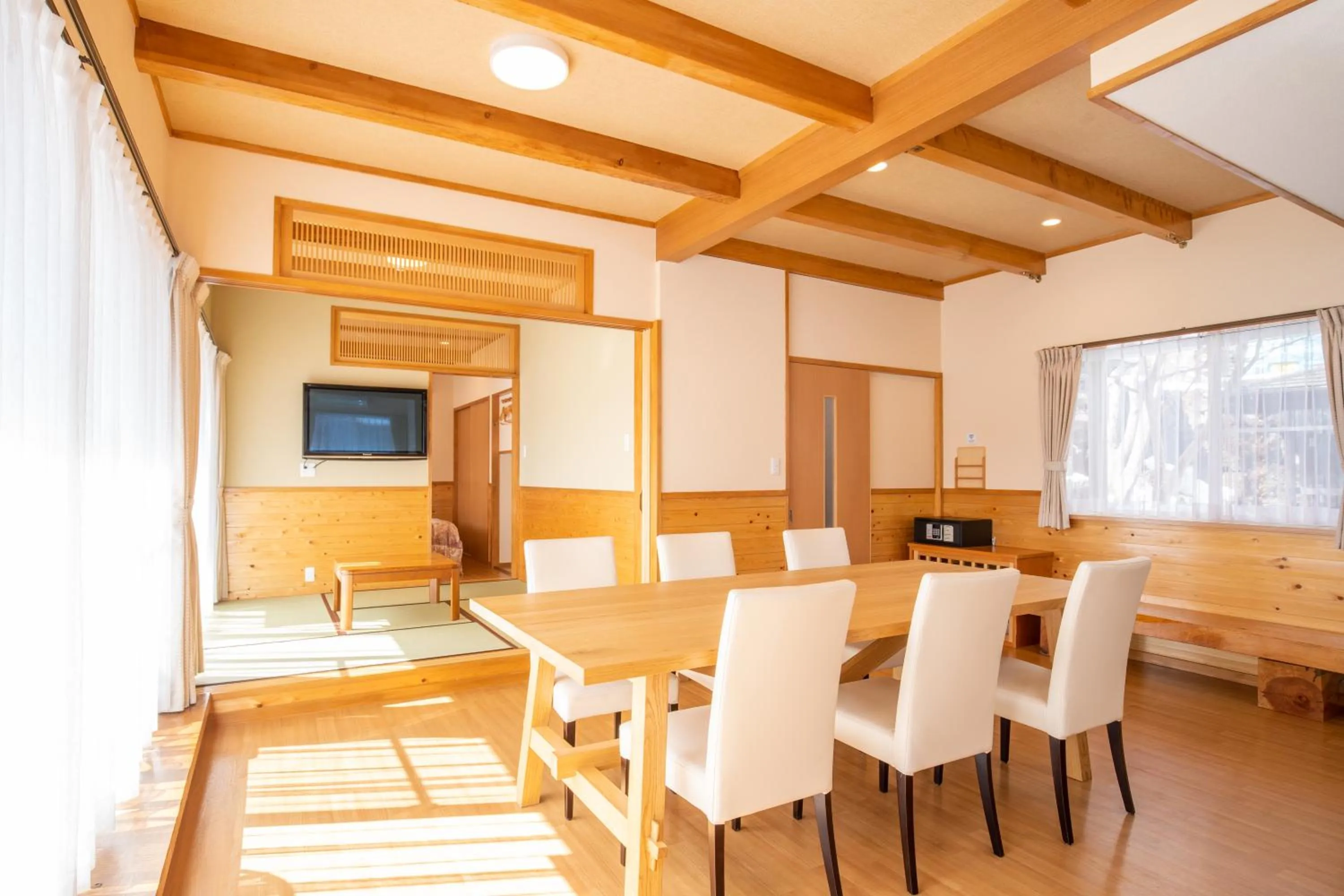 Living room in Kawaguchiko Country Cottage Ban