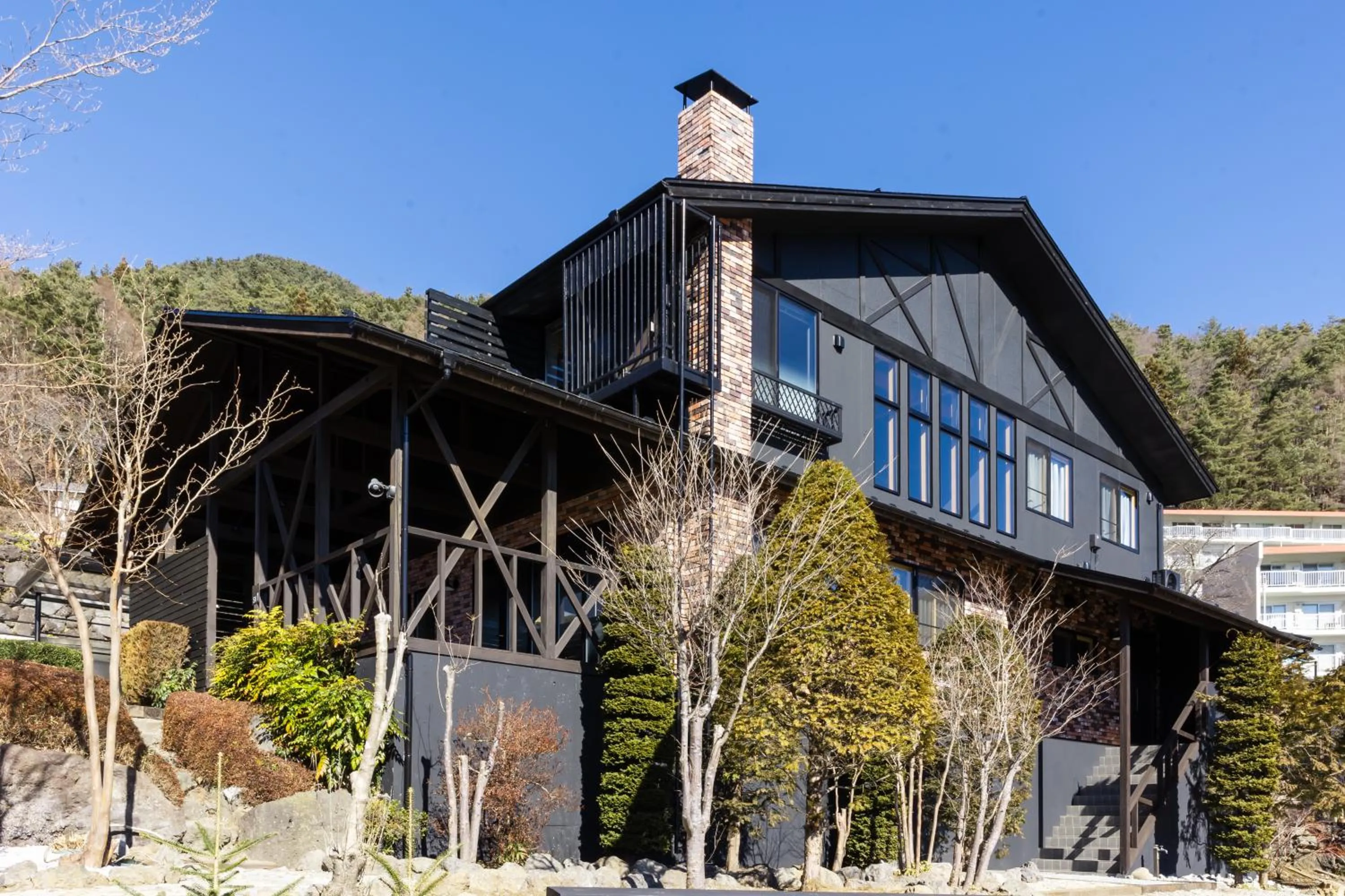 Property building in Kawaguchiko Country Cottage Ban