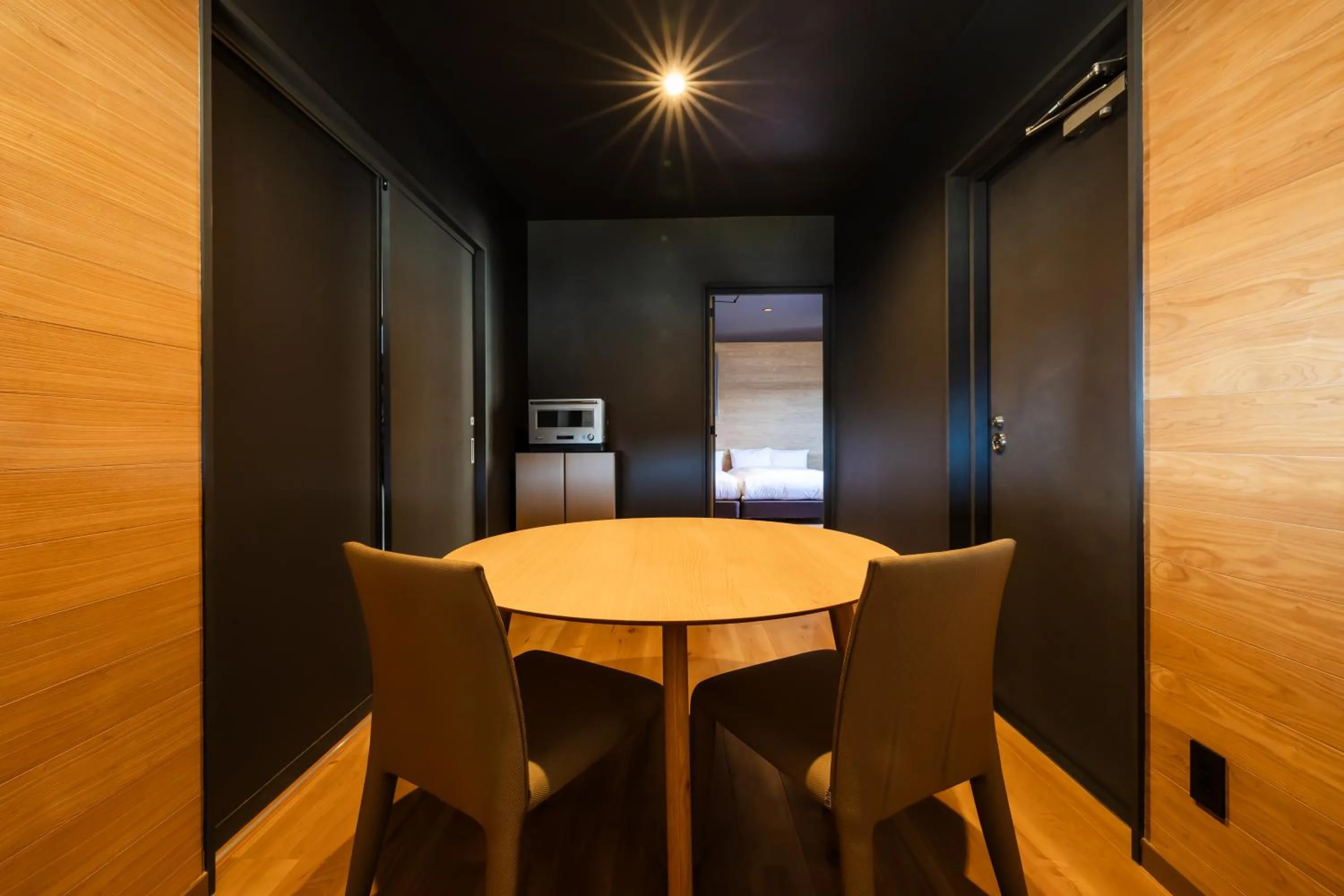 Dining area in Kawaguchiko Country Cottage Ban
