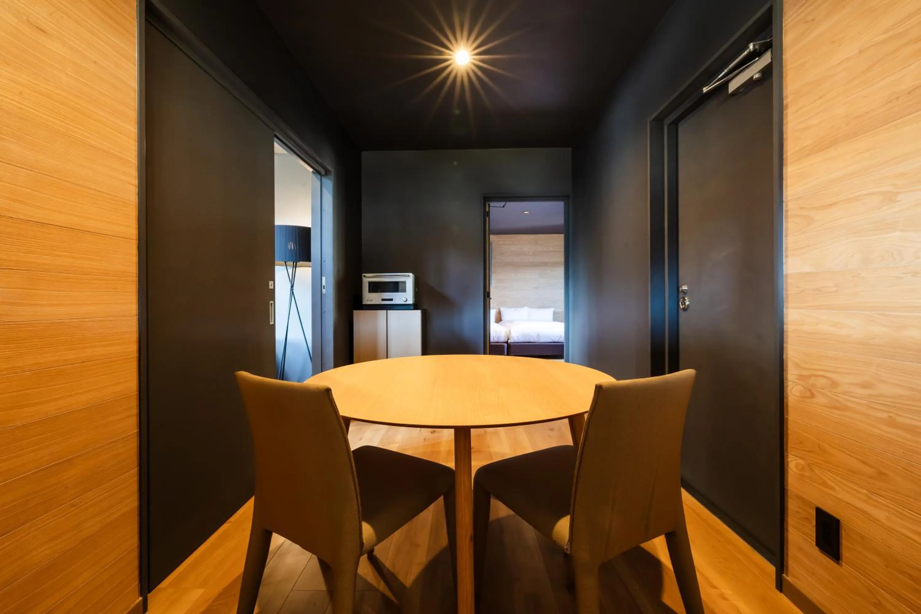 Dining area in Kawaguchiko Country Cottage Ban