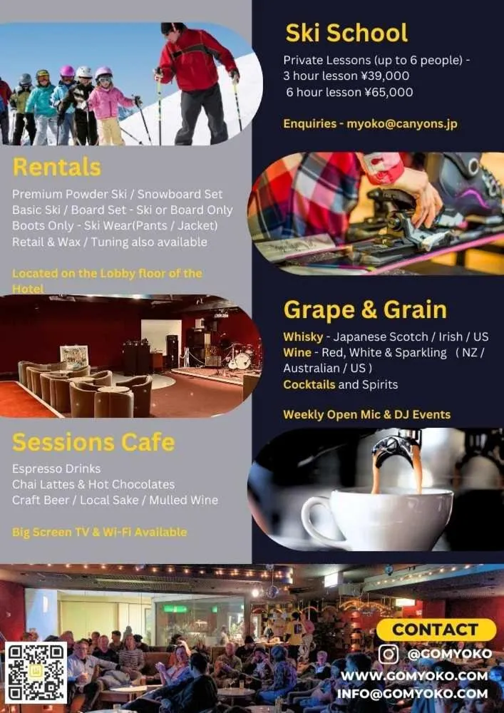 Area and facilities in Hotel Taiko