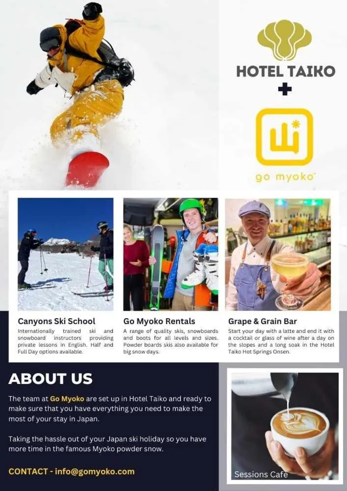 Area and facilities in Hotel Taiko