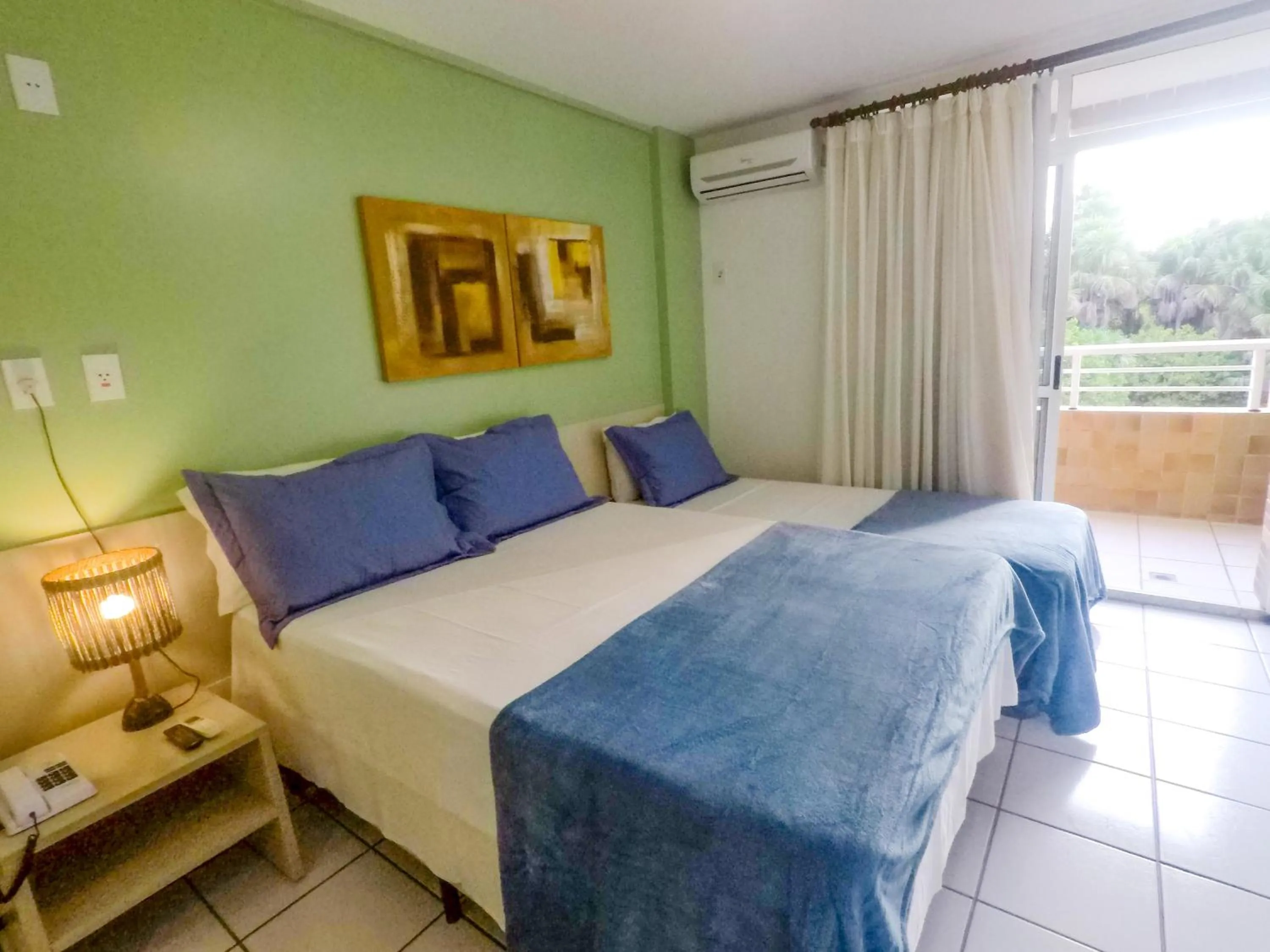 Bed in Grand Lençóis Flat