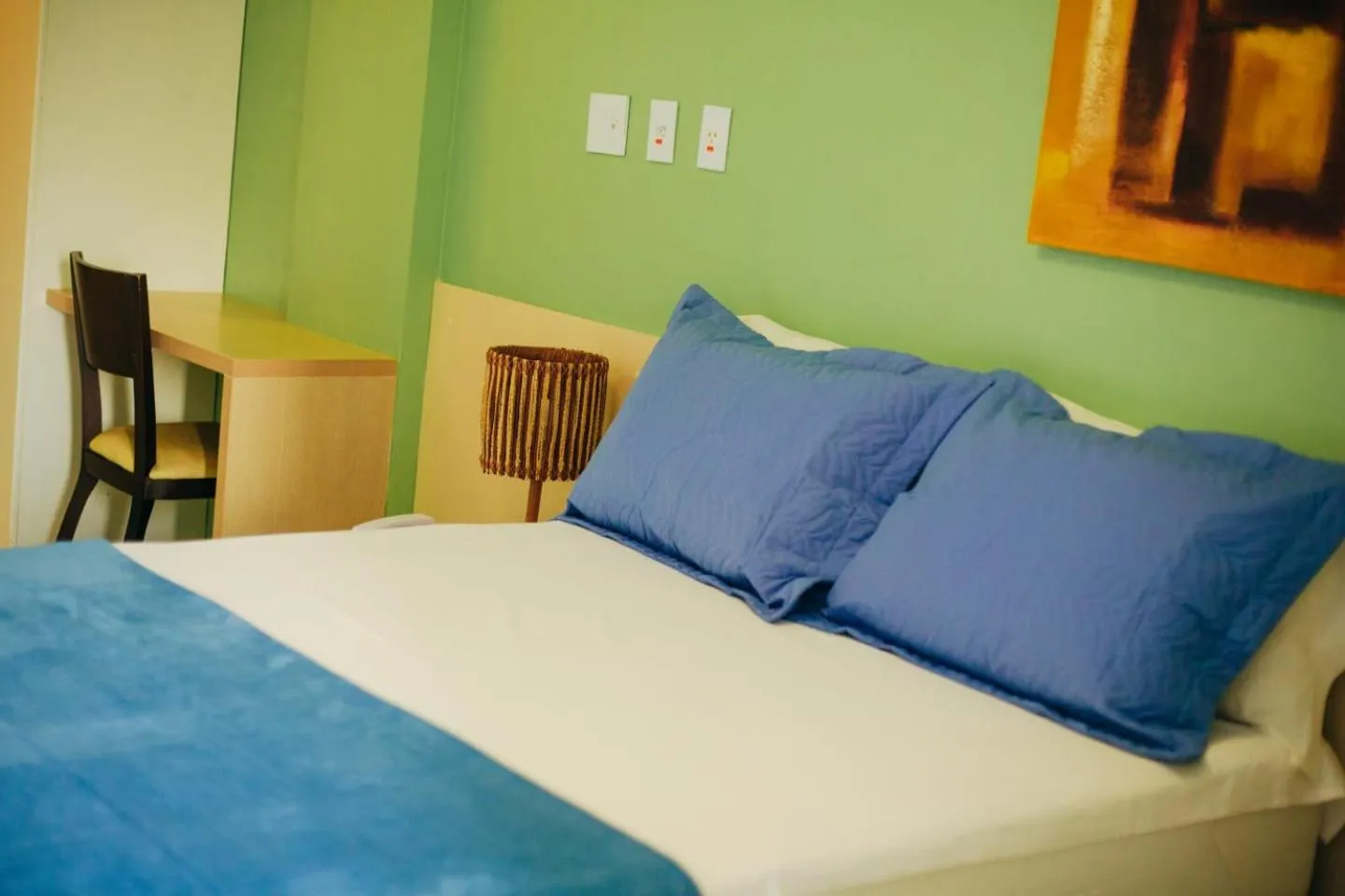 Bed in Grand Lençóis Flat