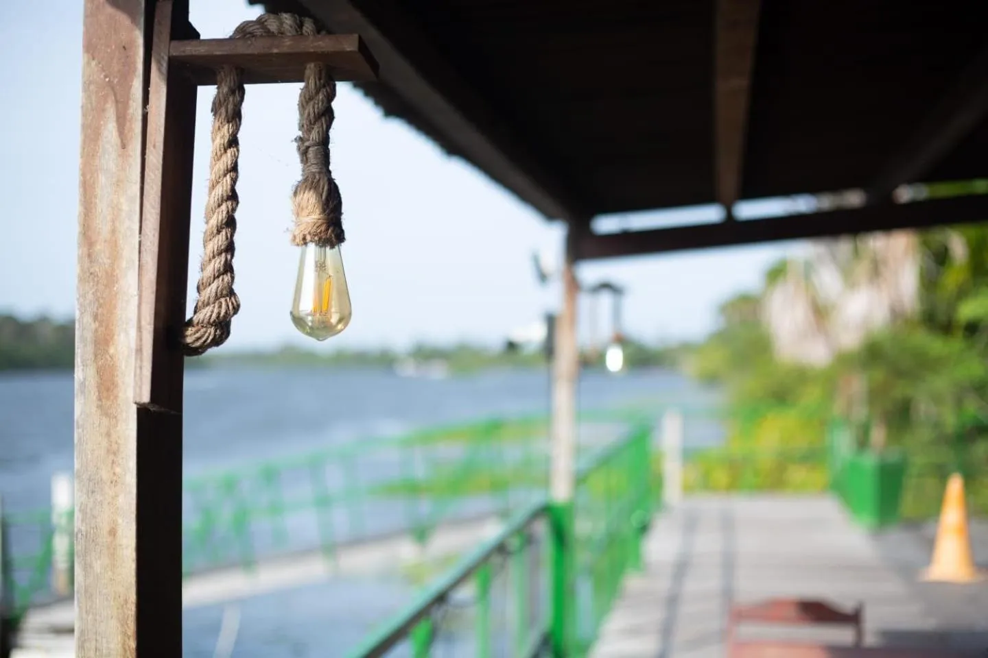 Garden view in Grand Lençóis Flat