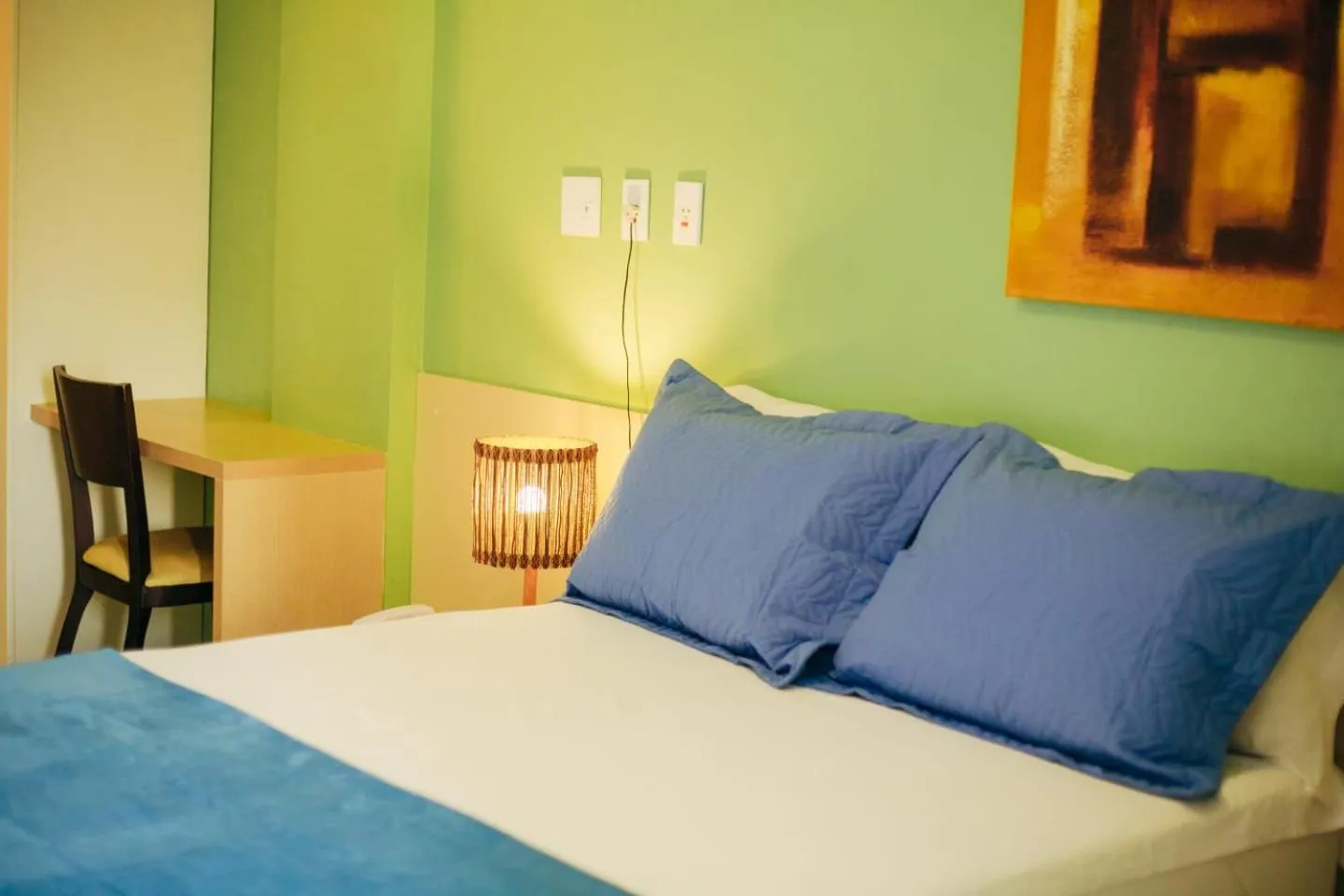 Bed in Grand Lençóis Flat