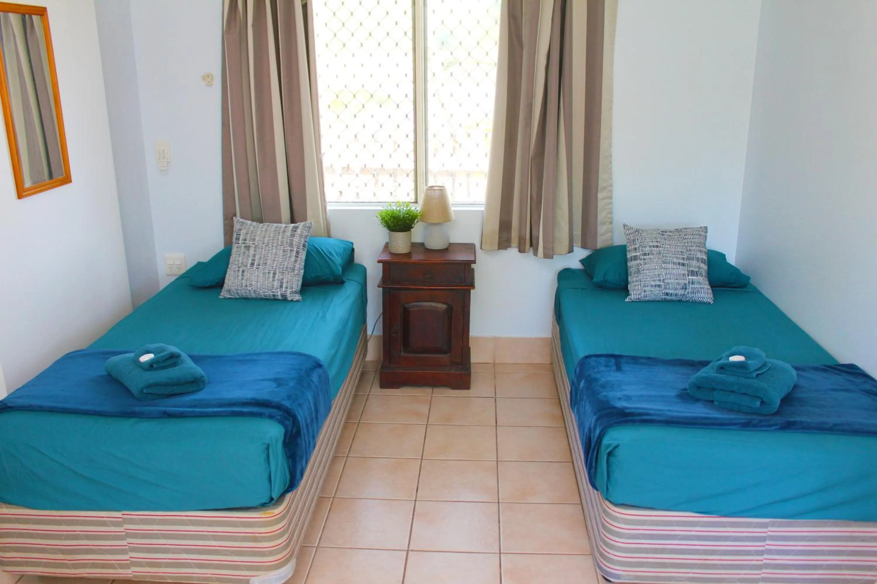 Bed in Cooktown Motel