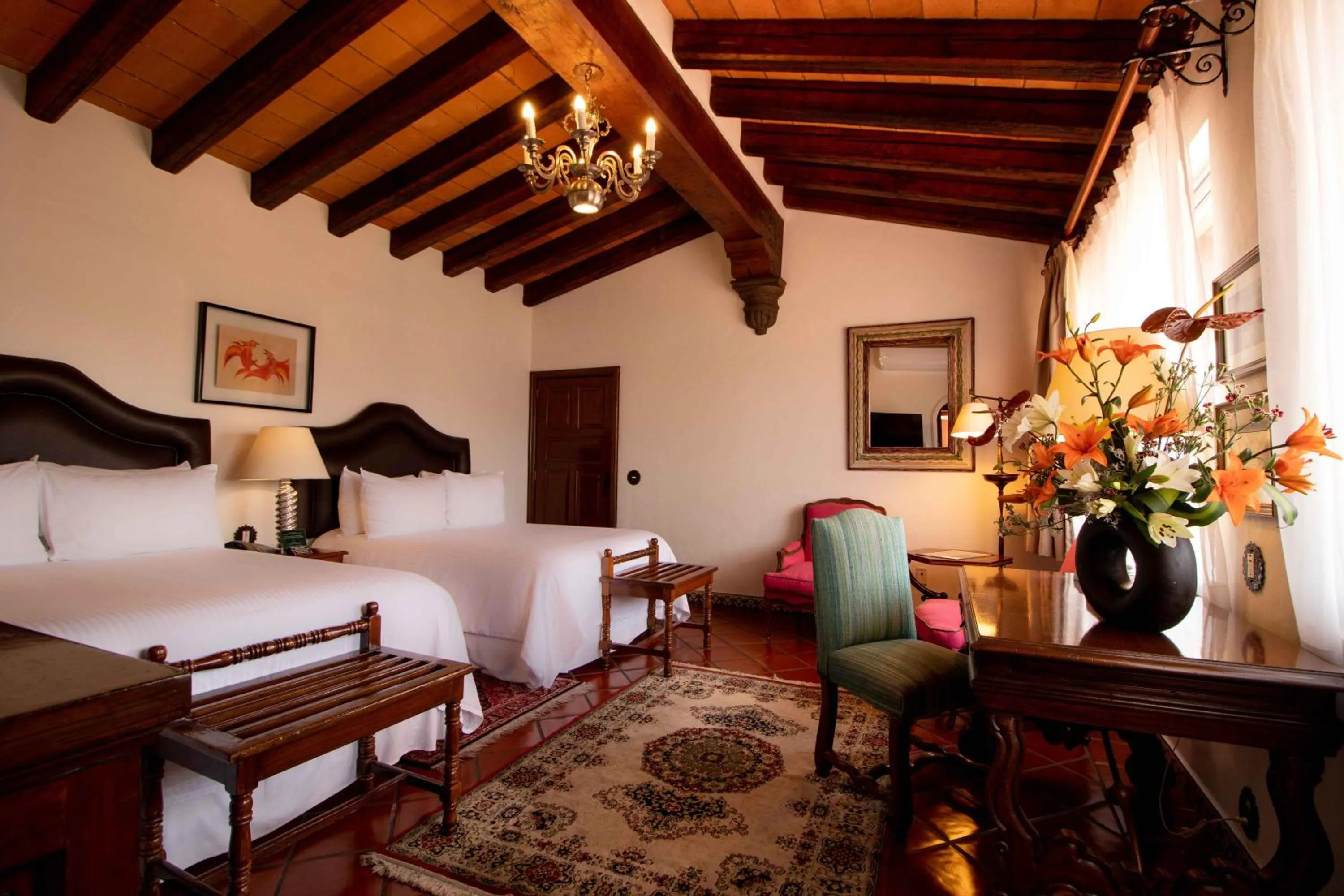 Bed in Las Mañanitas