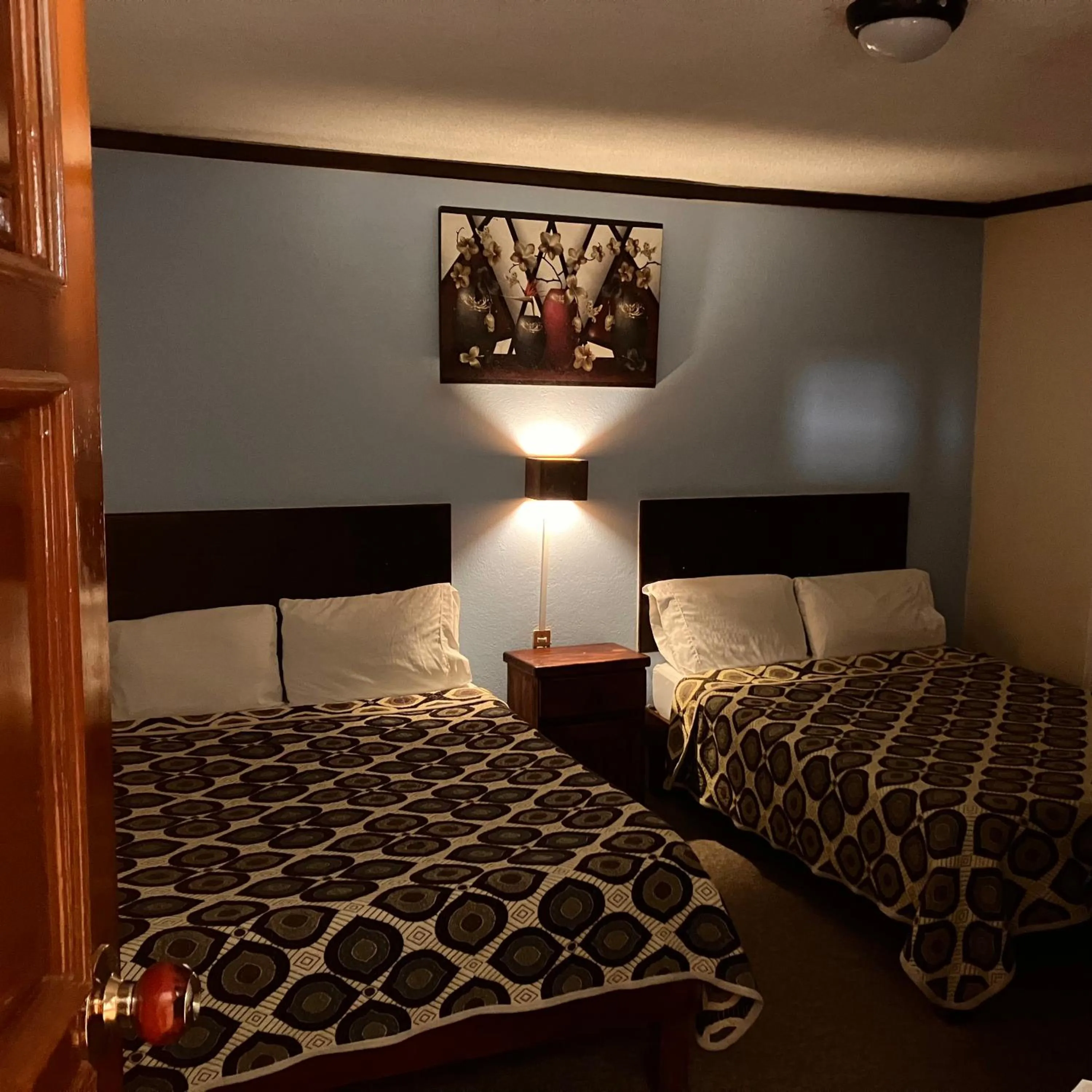 Bed in Hotel Santa Fe