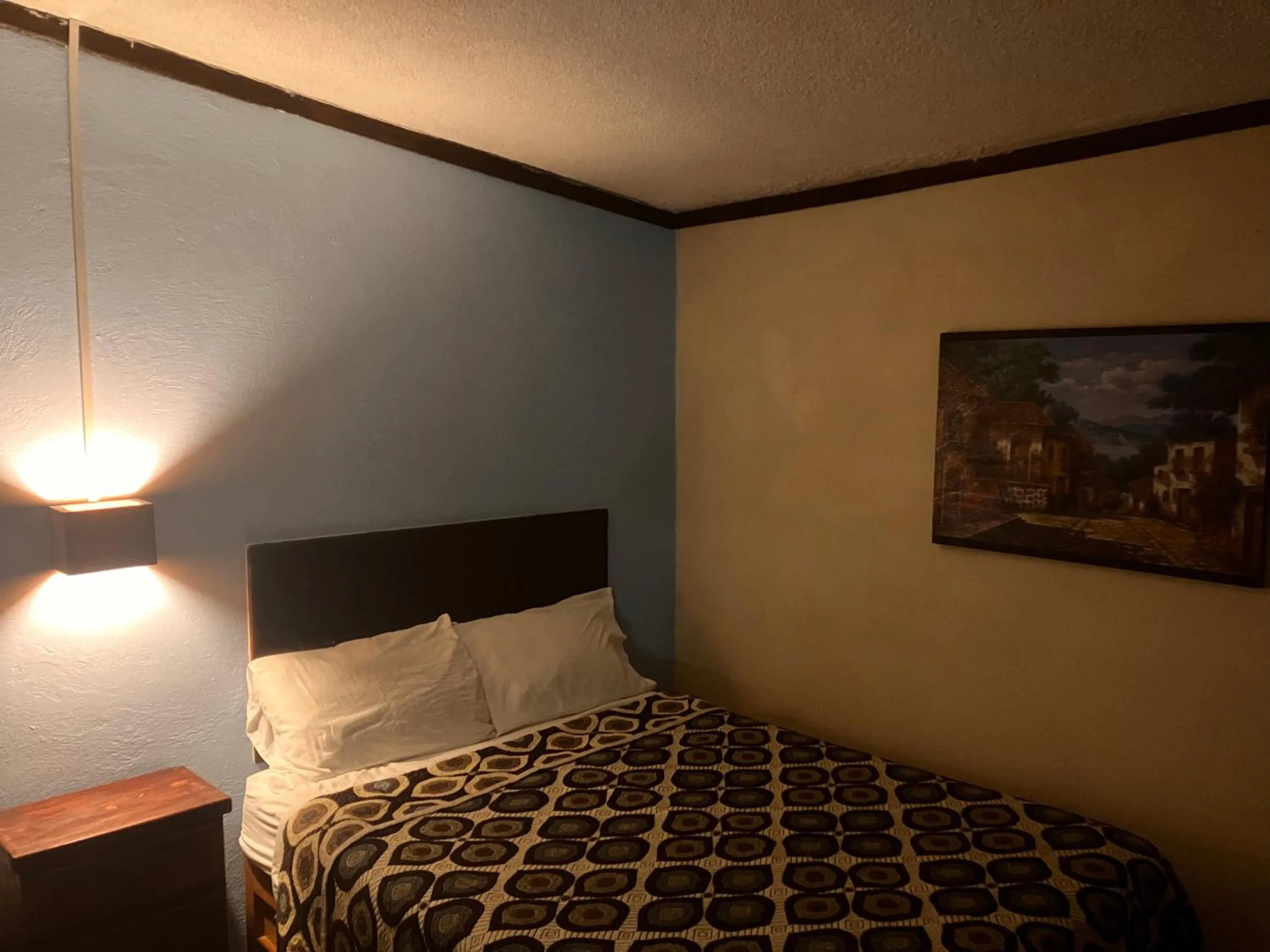 Bed in Hotel Santa Fe