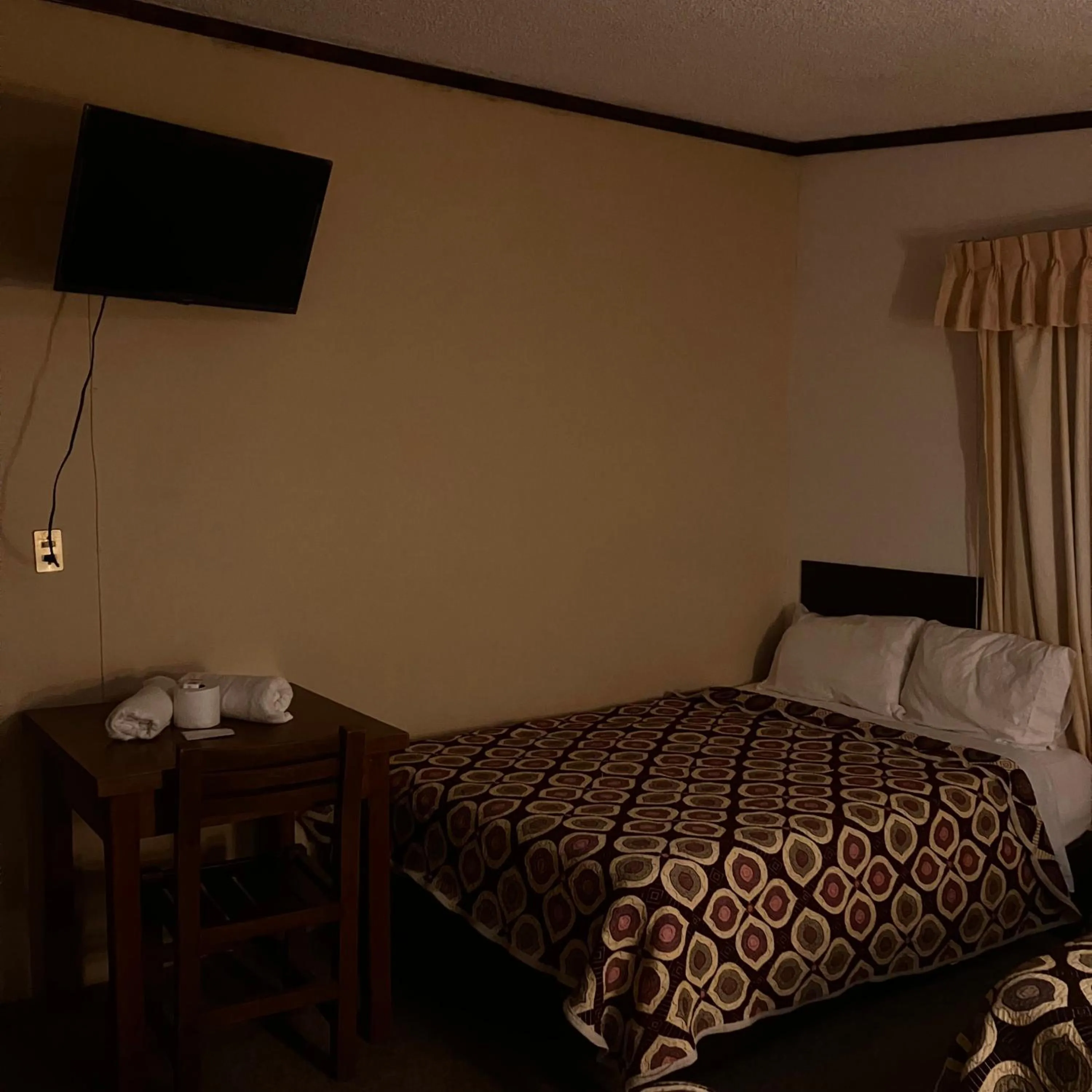 Bed in Hotel Santa Fe