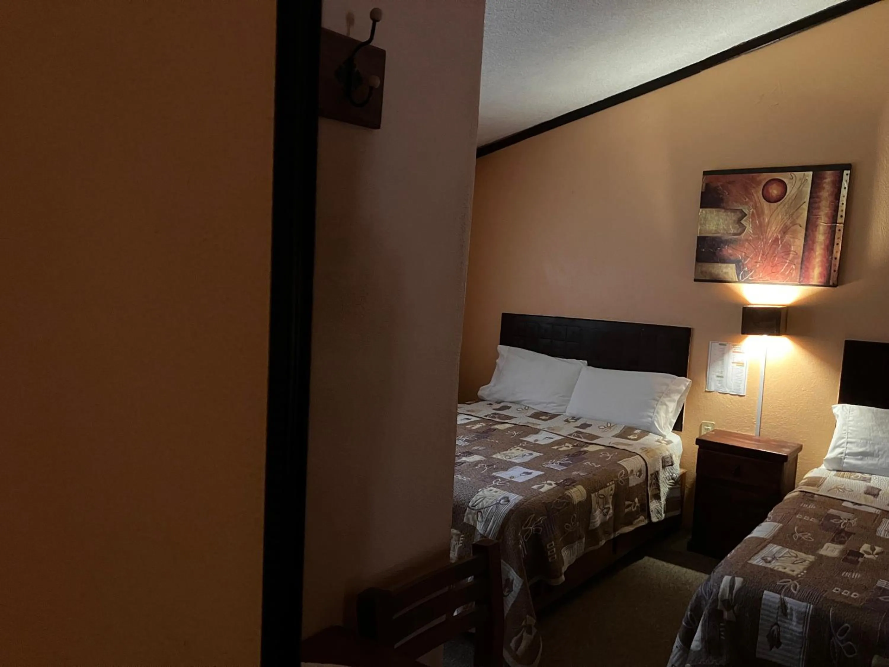 Bed in Hotel Santa Fe