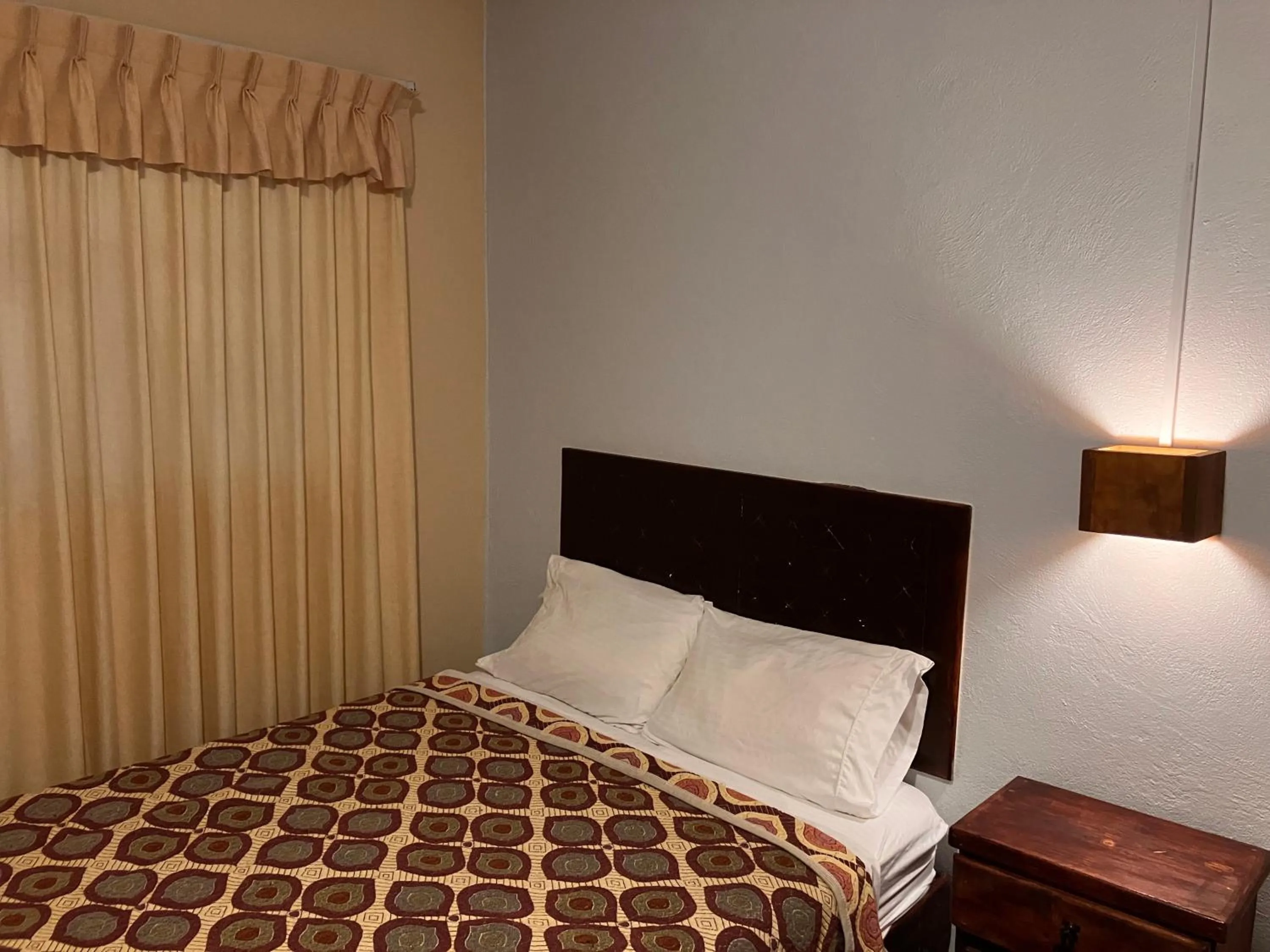 Bed in Hotel Santa Fe