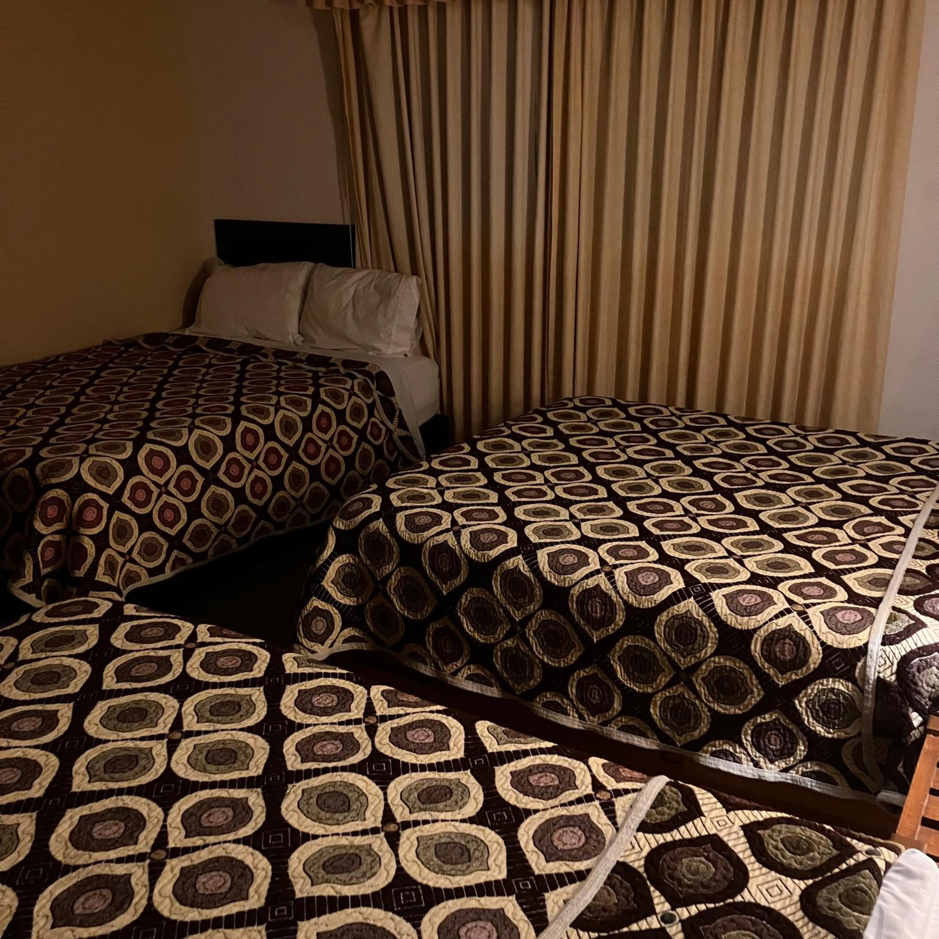 Bed in Hotel Santa Fe