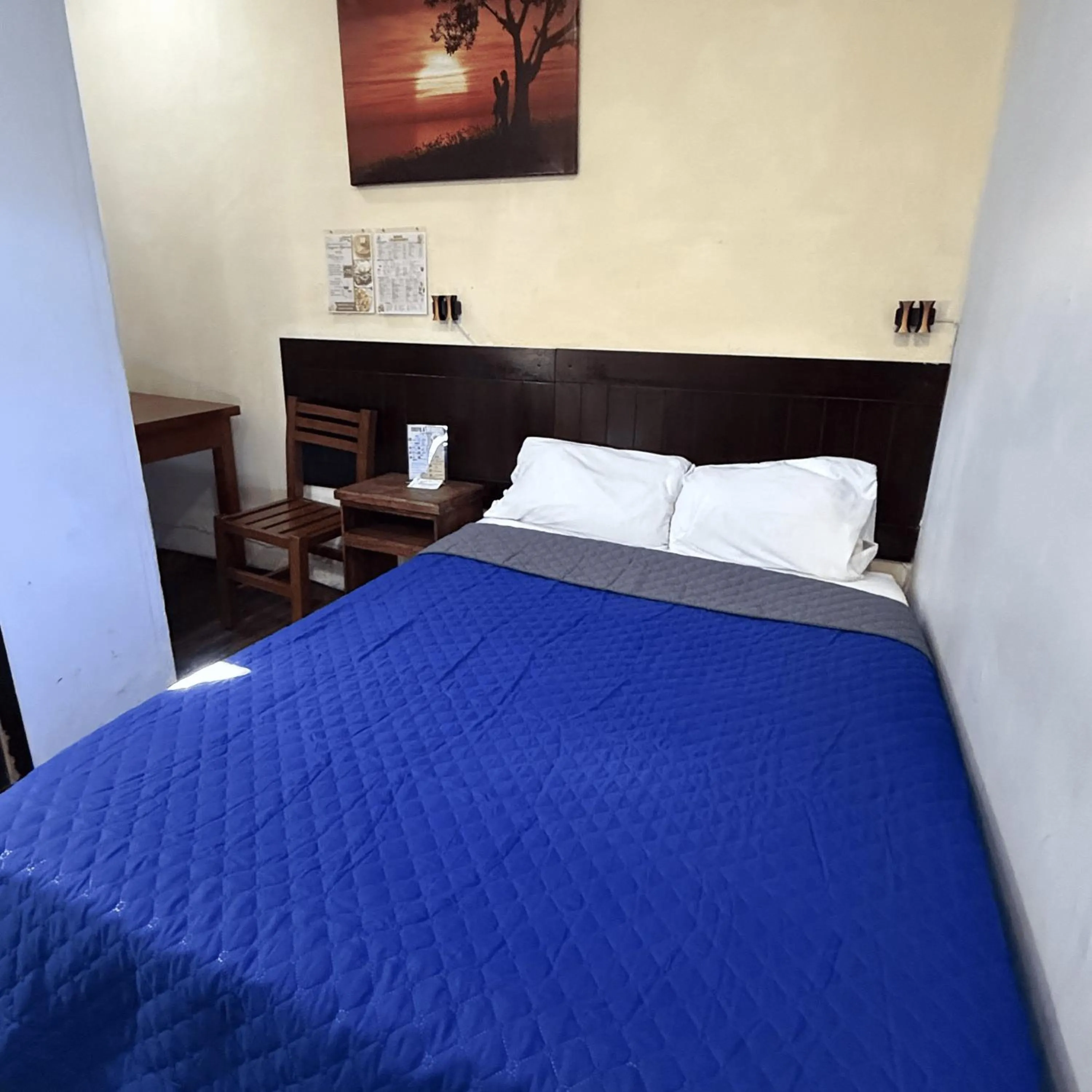 Bed in Hotel Santa Fe