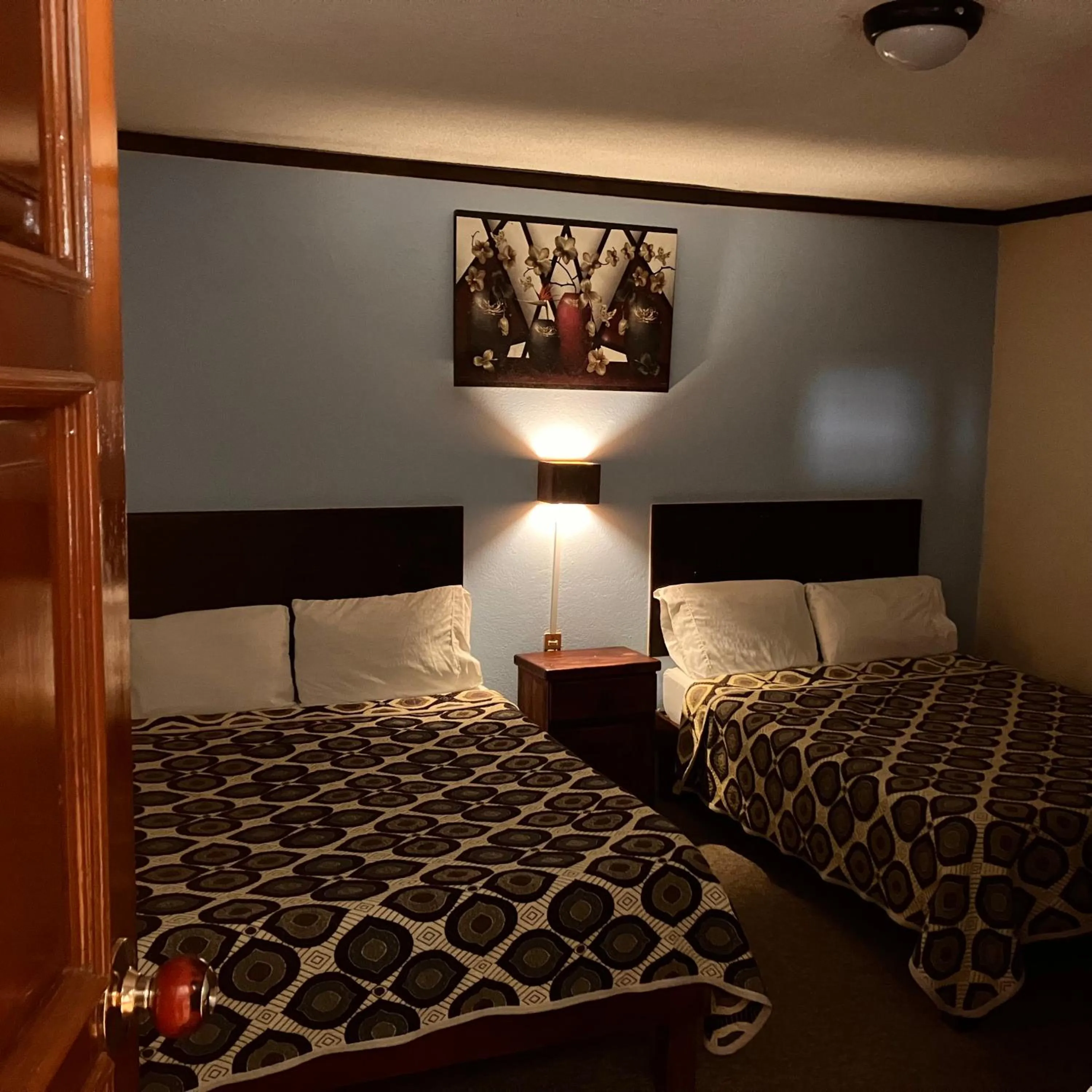 Bed in Hotel Santa Fe