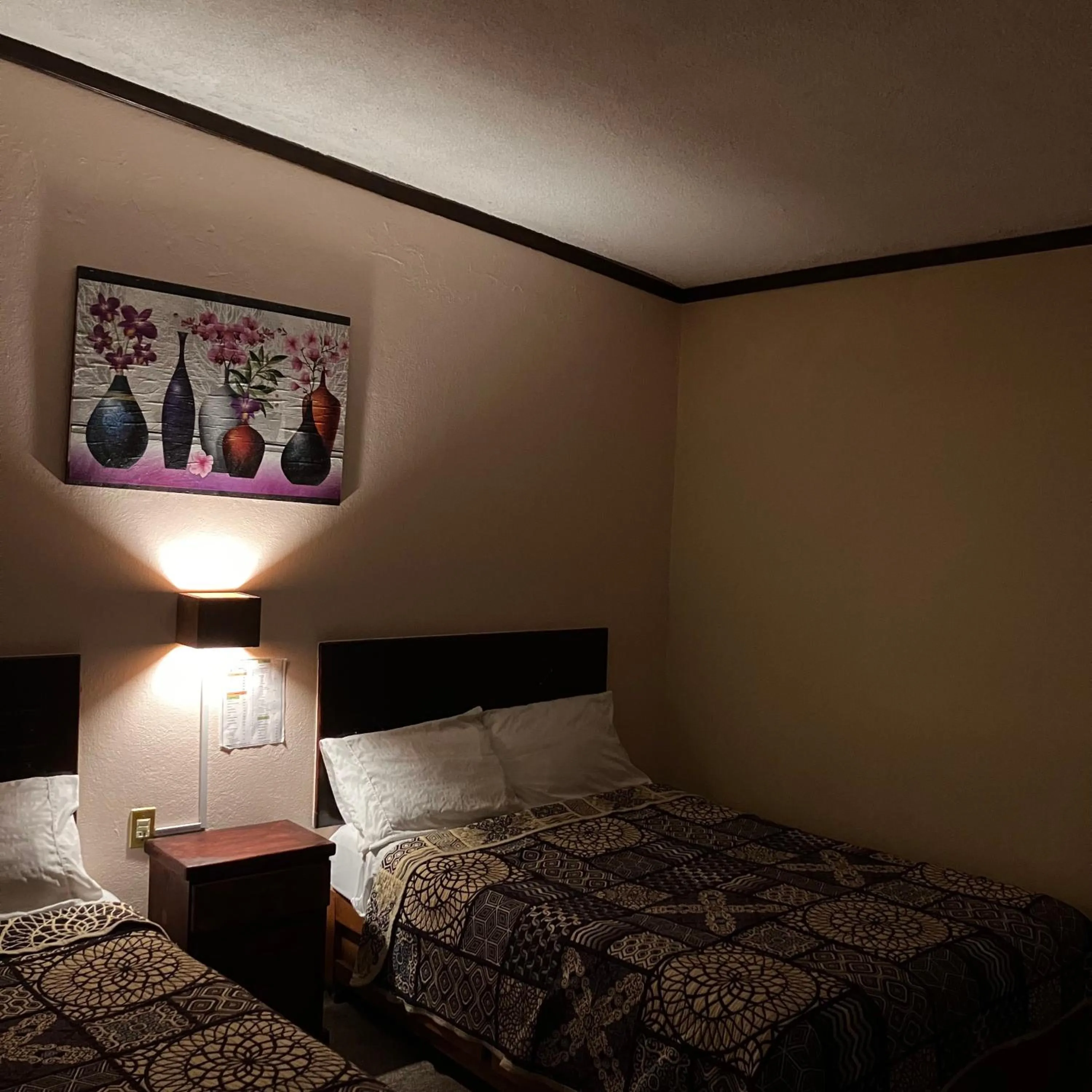 Bed in Hotel Santa Fe