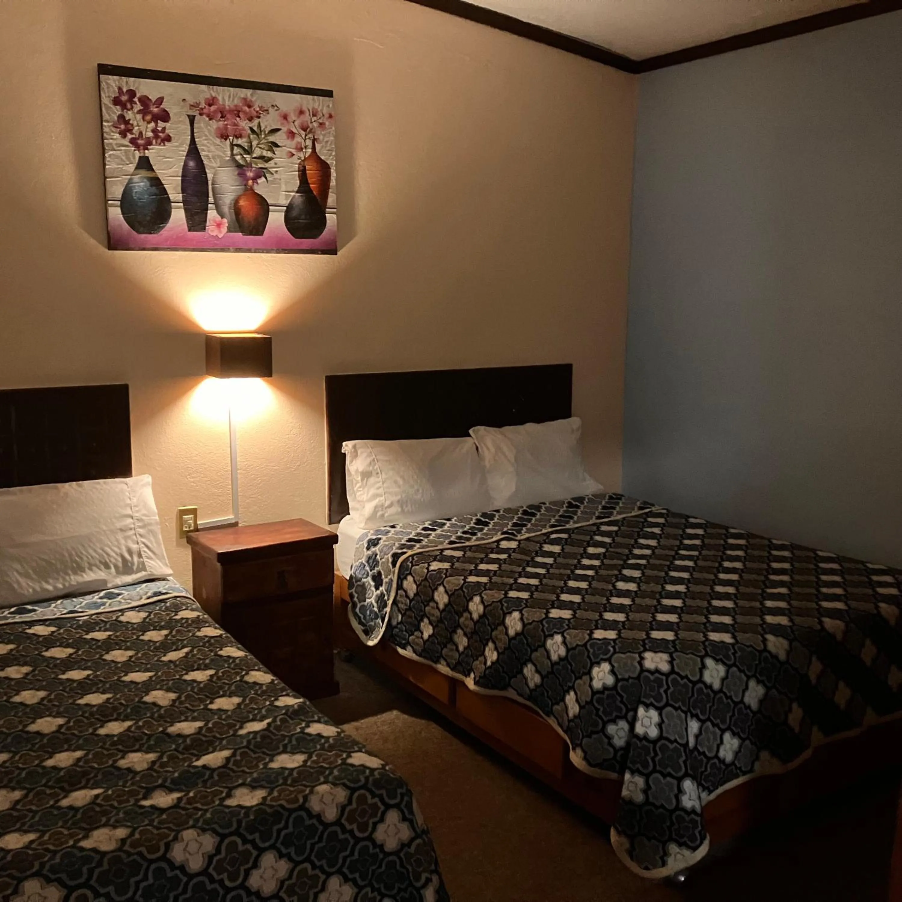 Bed in Hotel Santa Fe