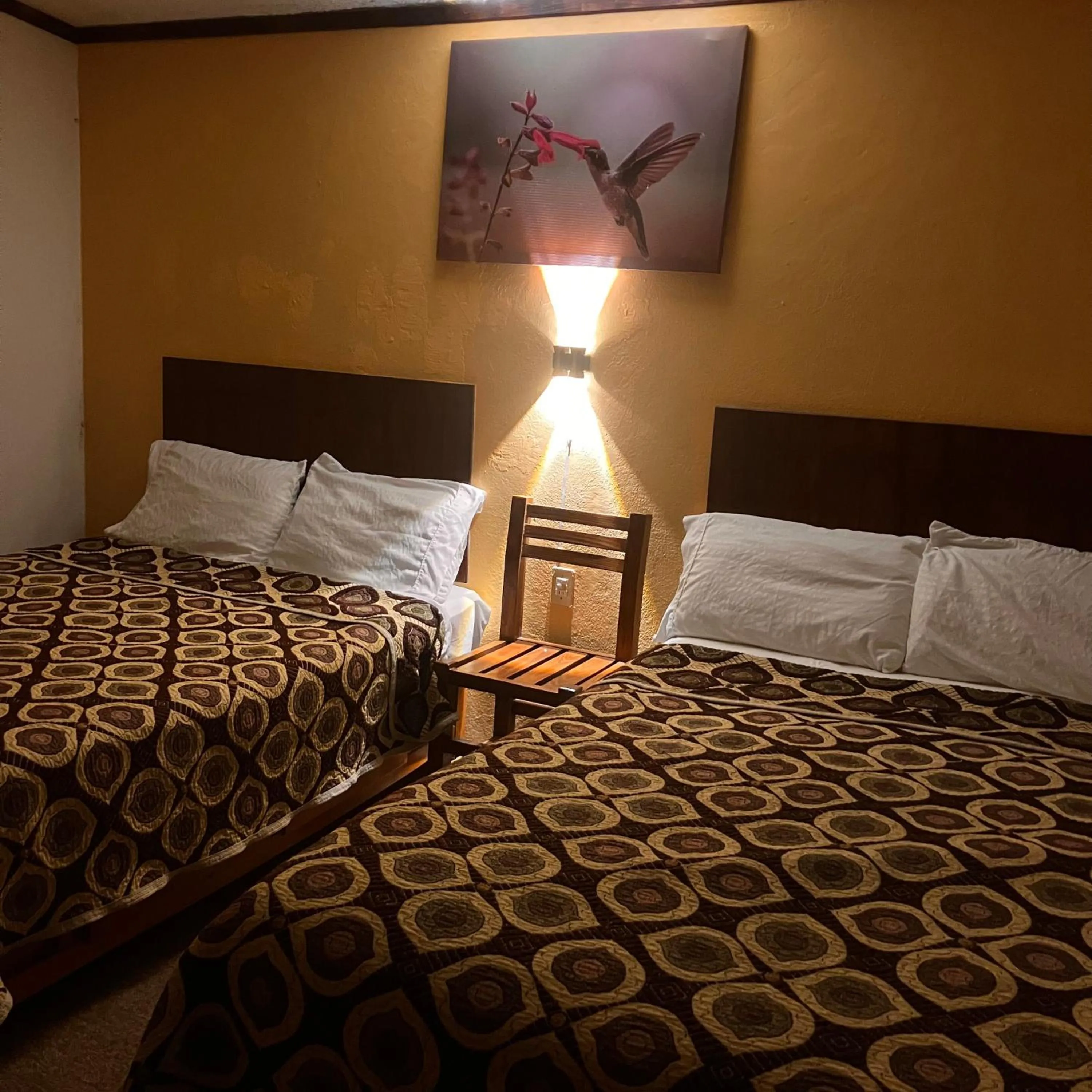 Bed in Hotel Santa Fe