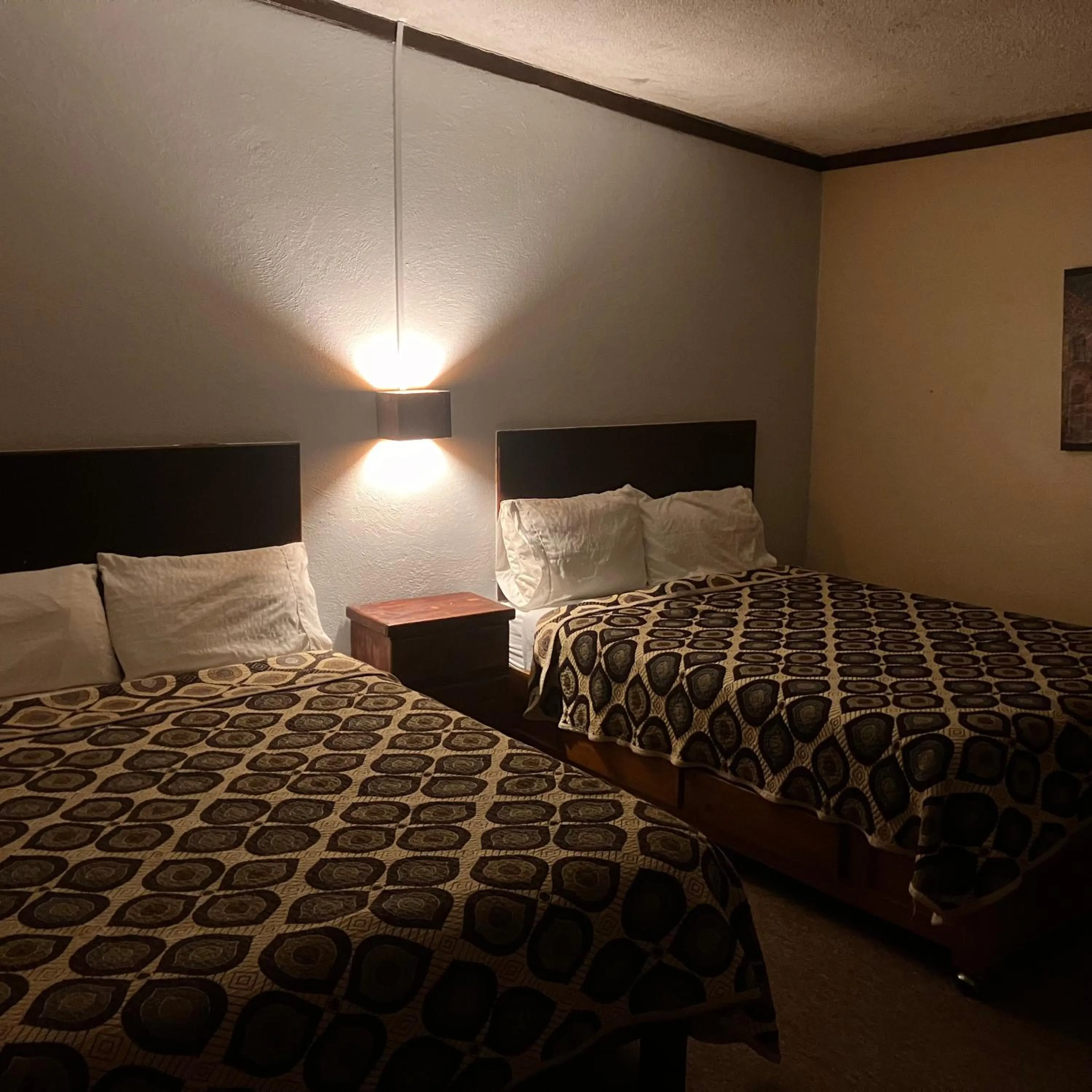 Bed in Hotel Santa Fe