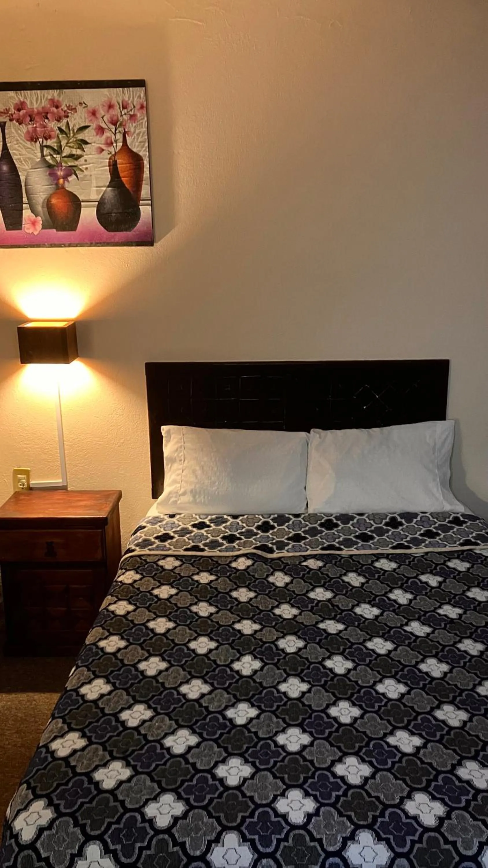 Bed in Hotel Santa Fe