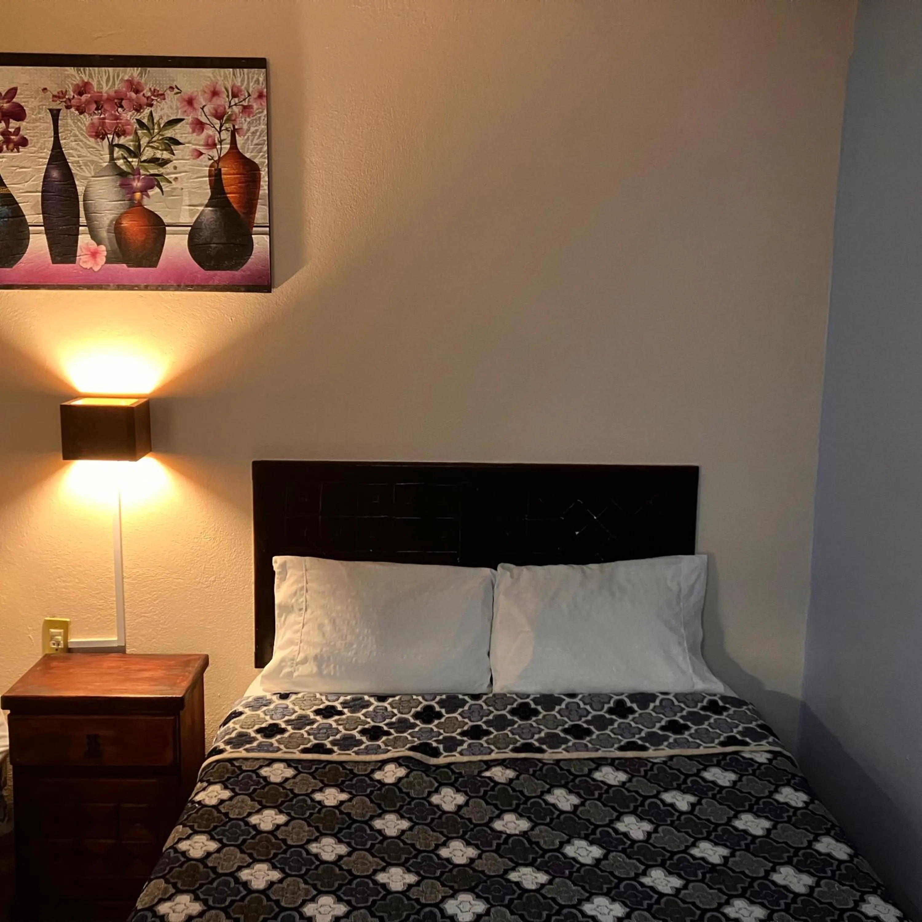 Bed in Hotel Santa Fe