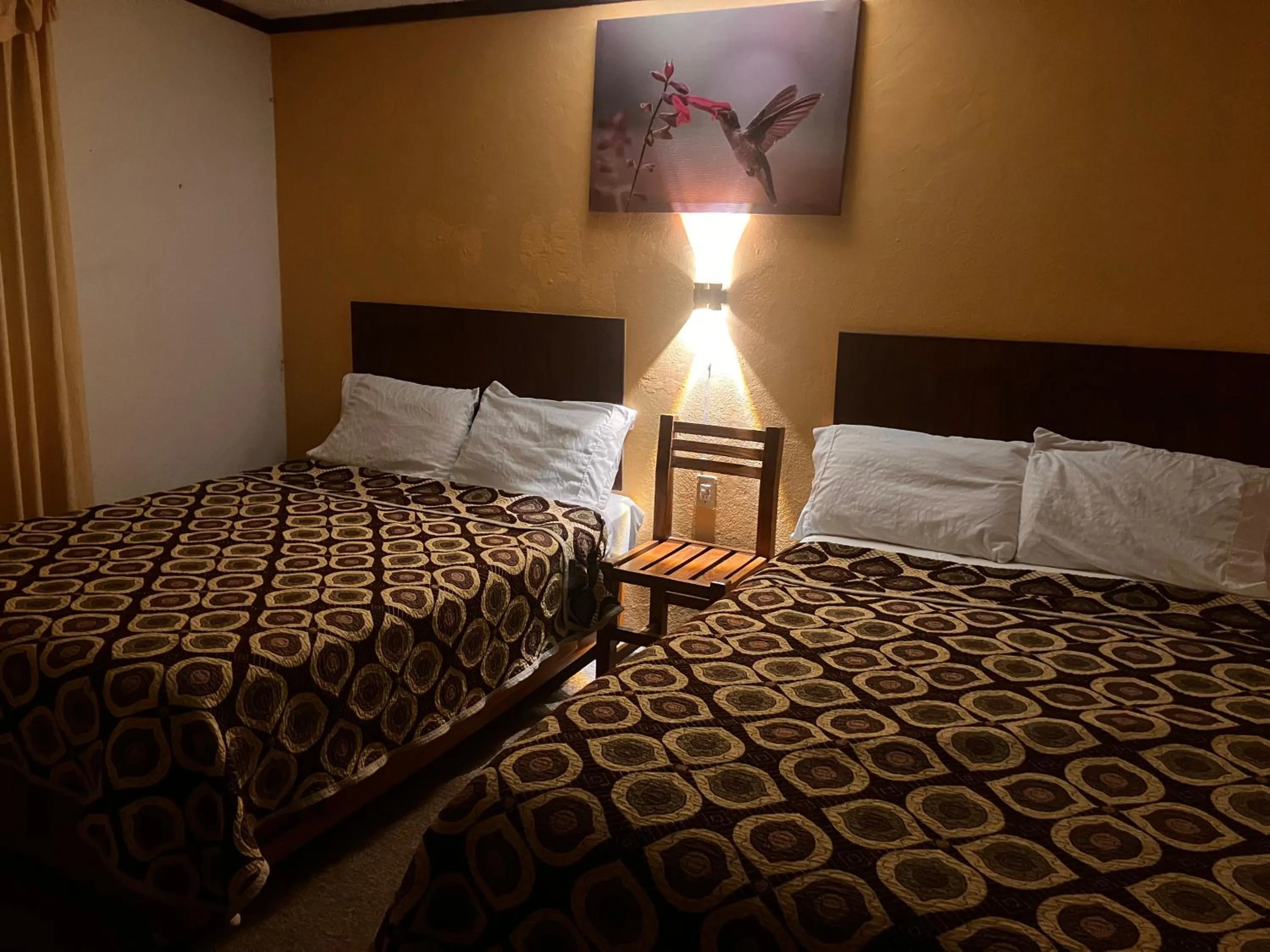 Bed in Hotel Santa Fe