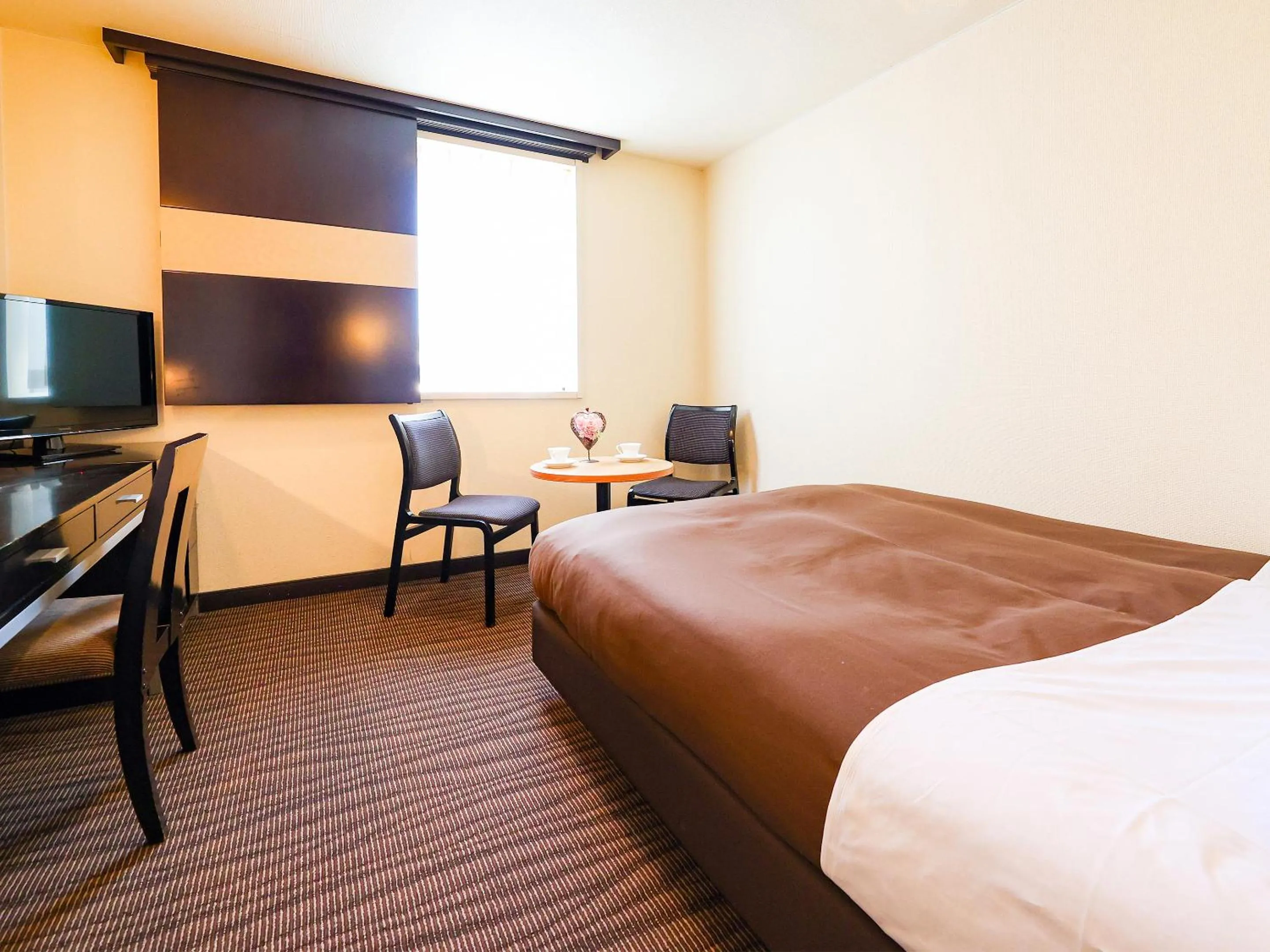 Photo of the whole room, Bed in Fukui Hotel