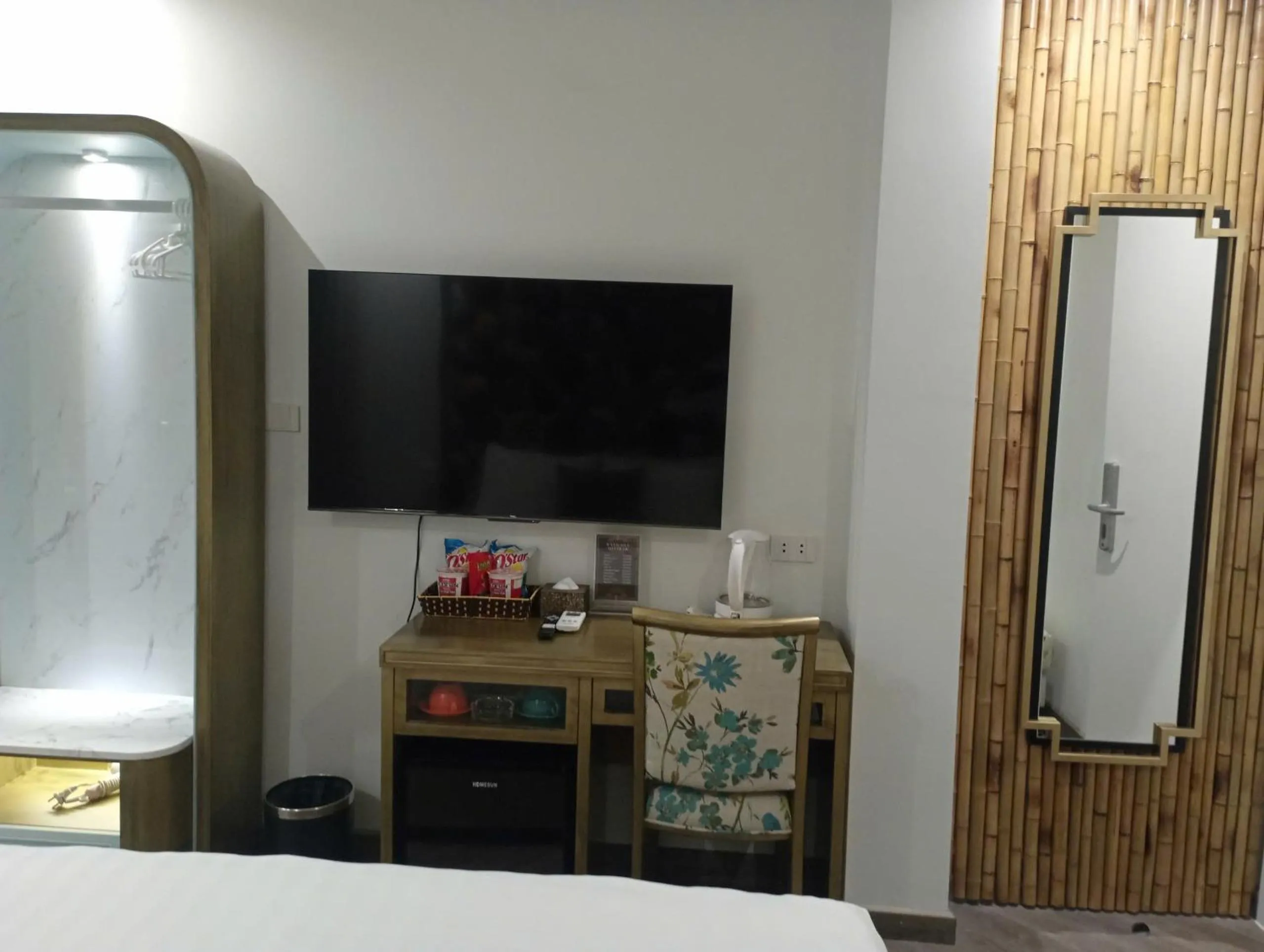 Decorative detail, Bed in Mai Hotel