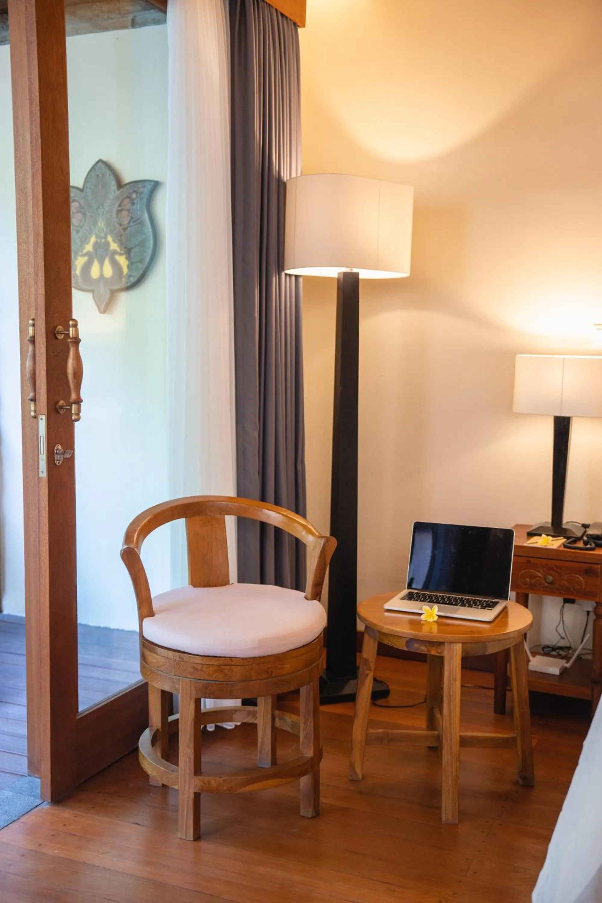 Seating area in The Compass Rose Ubud