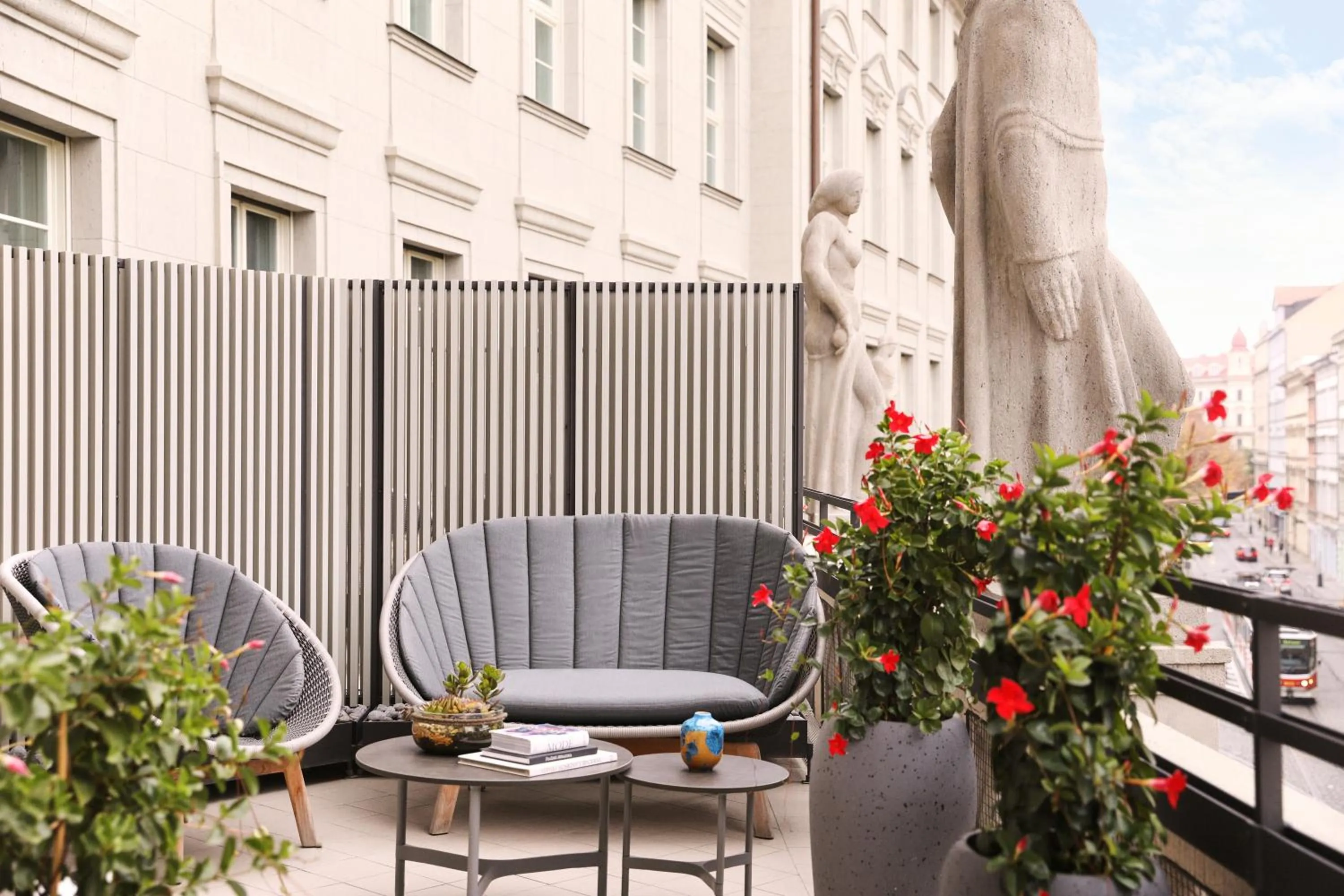 Balcony/Terrace in Andaz Prague, By Hyatt