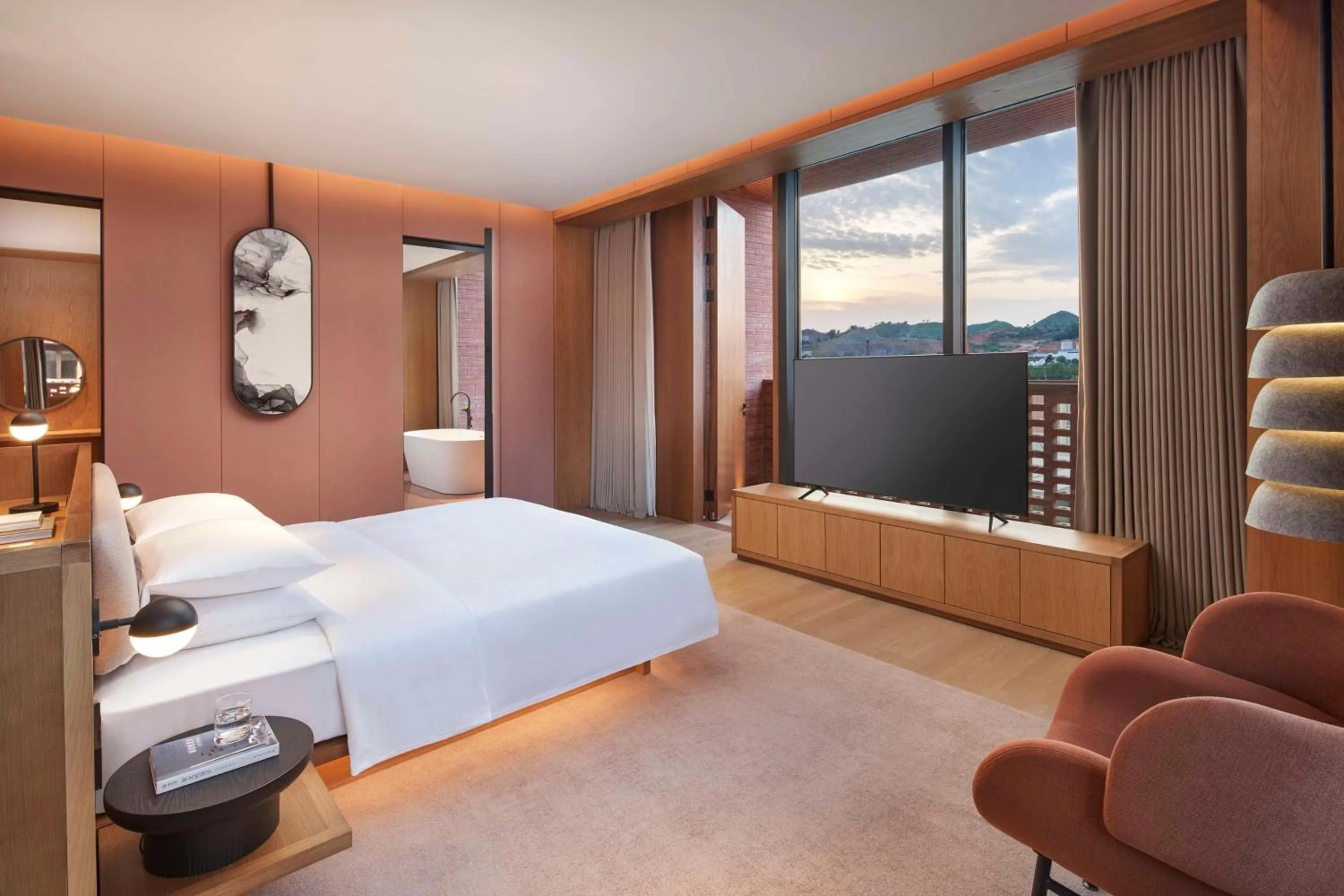 Photo of the whole room, Bed in TAOXICHUAN Hotel