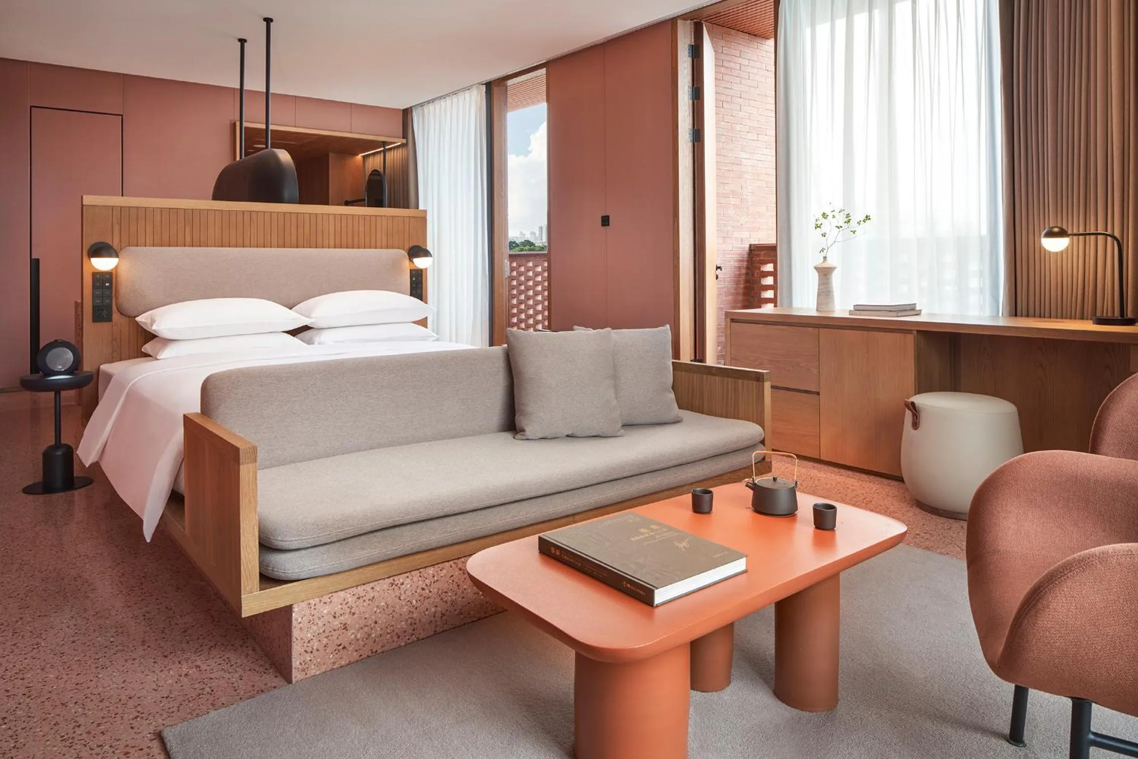 Photo of the whole room, Bed in TAOXICHUAN Hotel